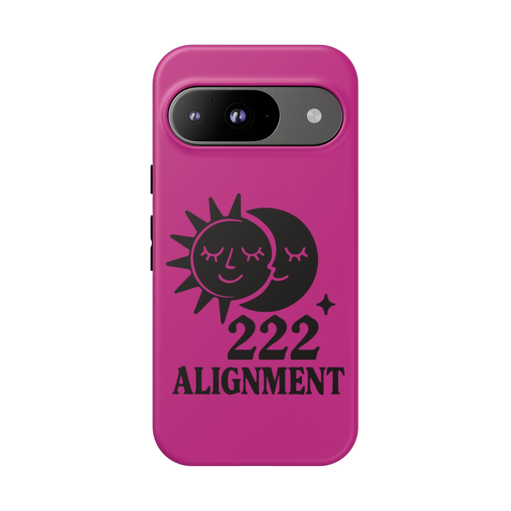 Black & Pink 222 Alignment Phone Case
