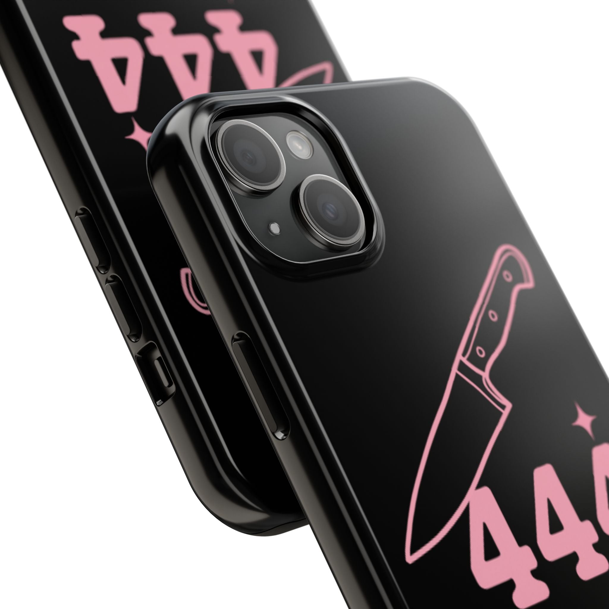 Black & Pink 444 Phone Case