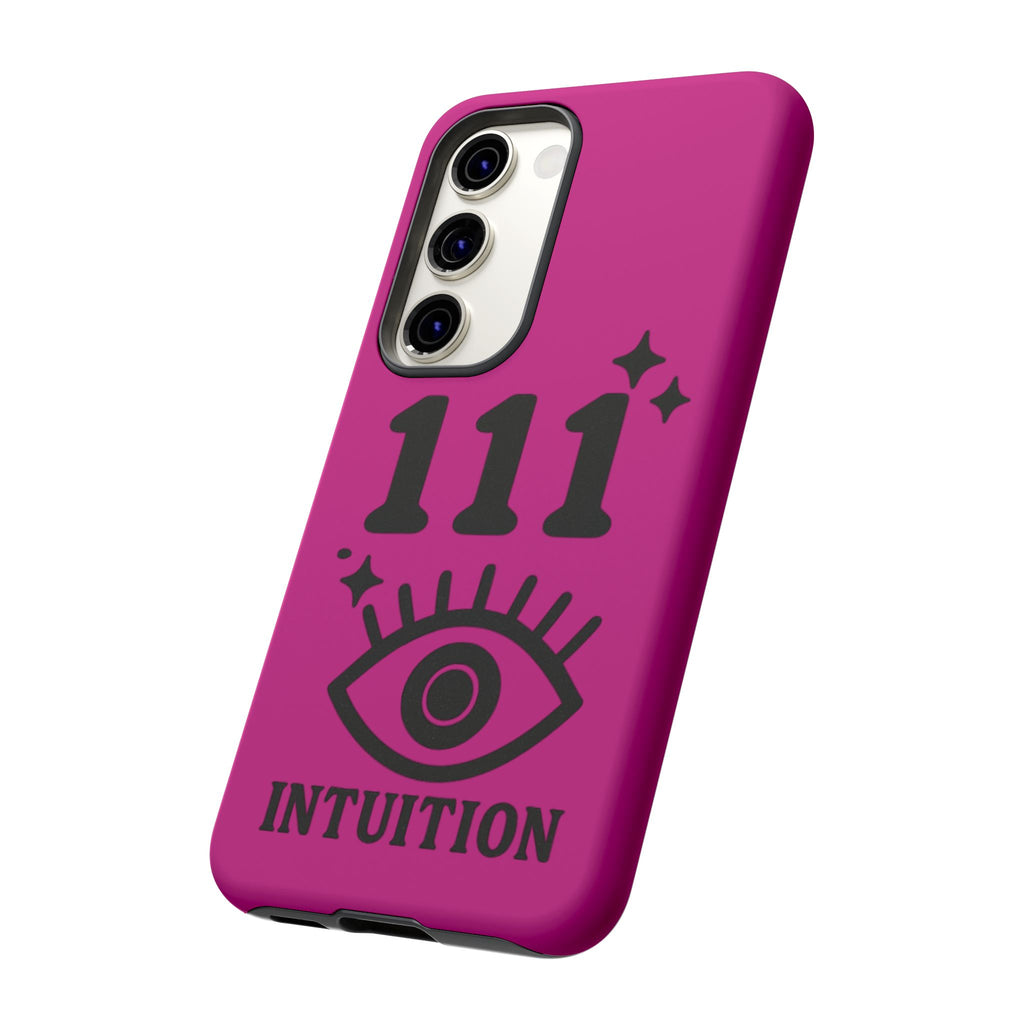 Black & Pink 111 Intuition Phone Case