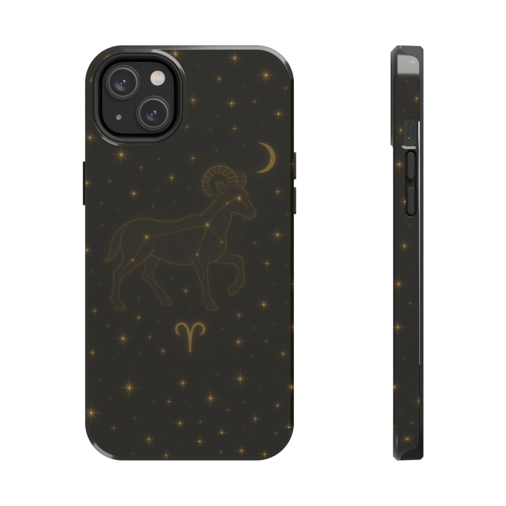 Aries Constellation Tough Phone Case — Zodiac Ram Star Map Design