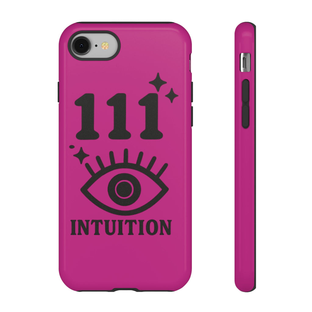 Black & Pink 111 Intuition Phone Case