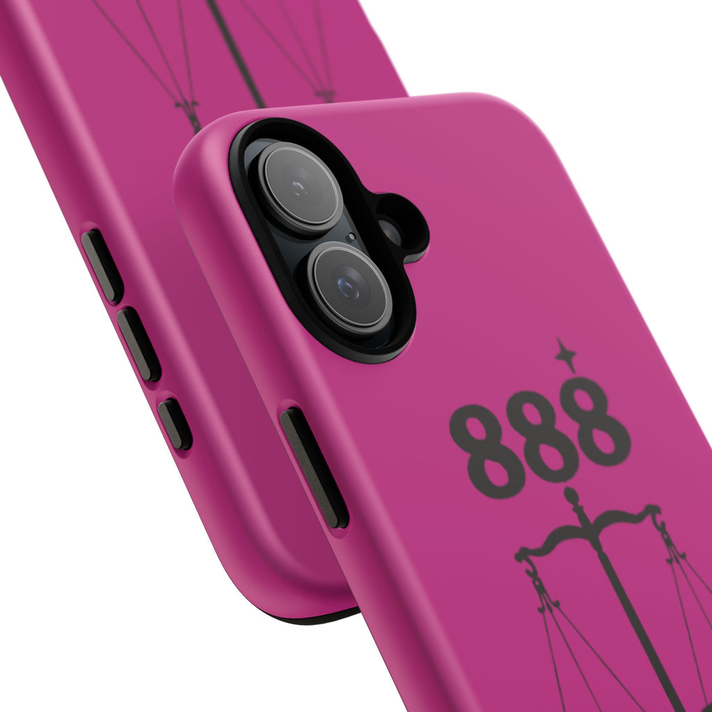 Black & Pink 888 Balance Phone Case