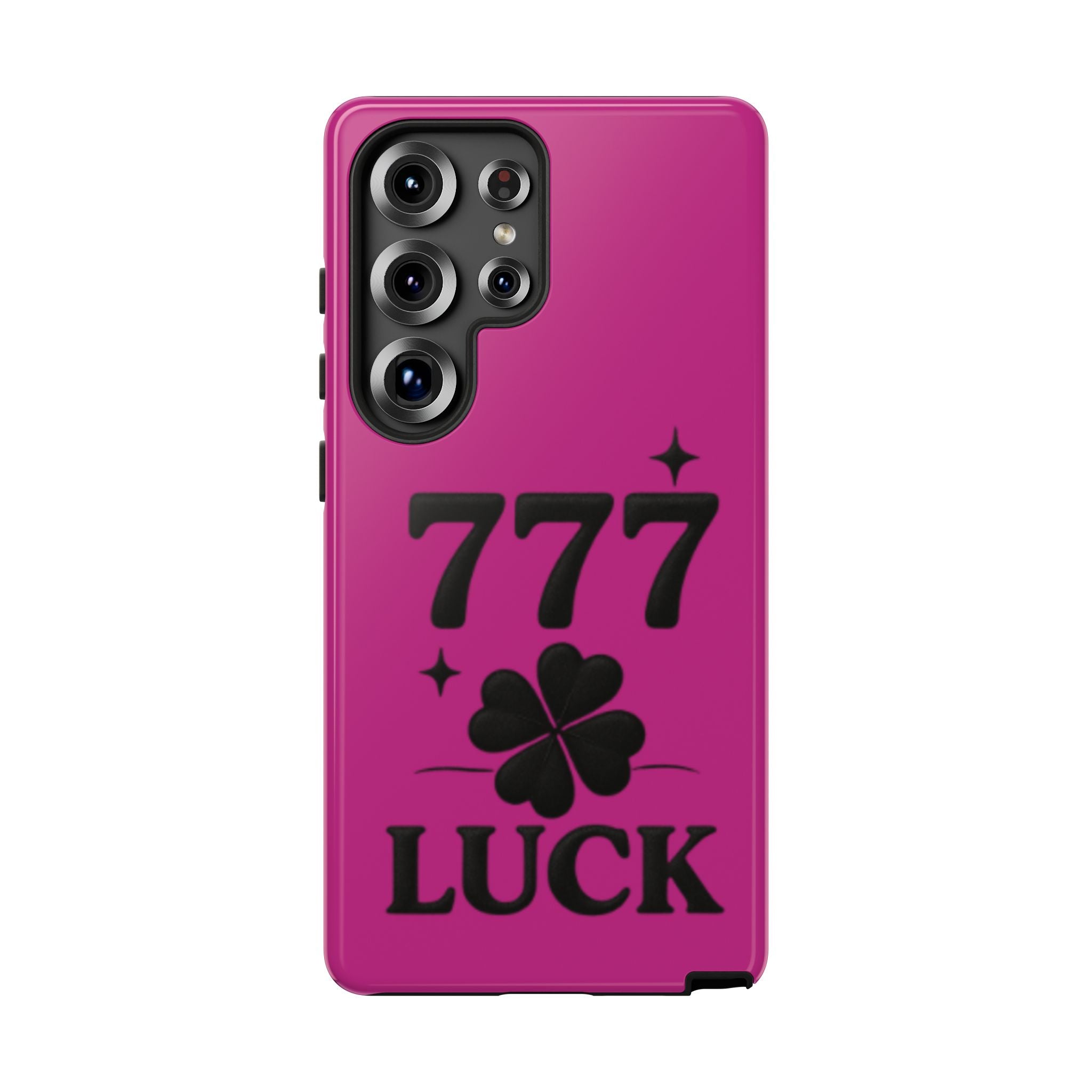 Black & Pink 777 Luck Phone Case