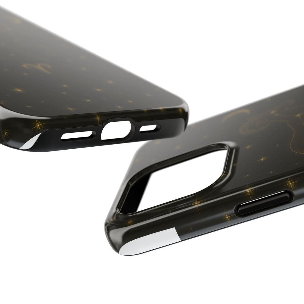 Aries Constellation Tough Phone Case — Zodiac Ram Star Map Design