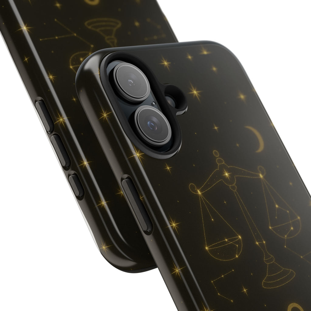 Libra Zodiac Tough Phone Case — Golden Scales