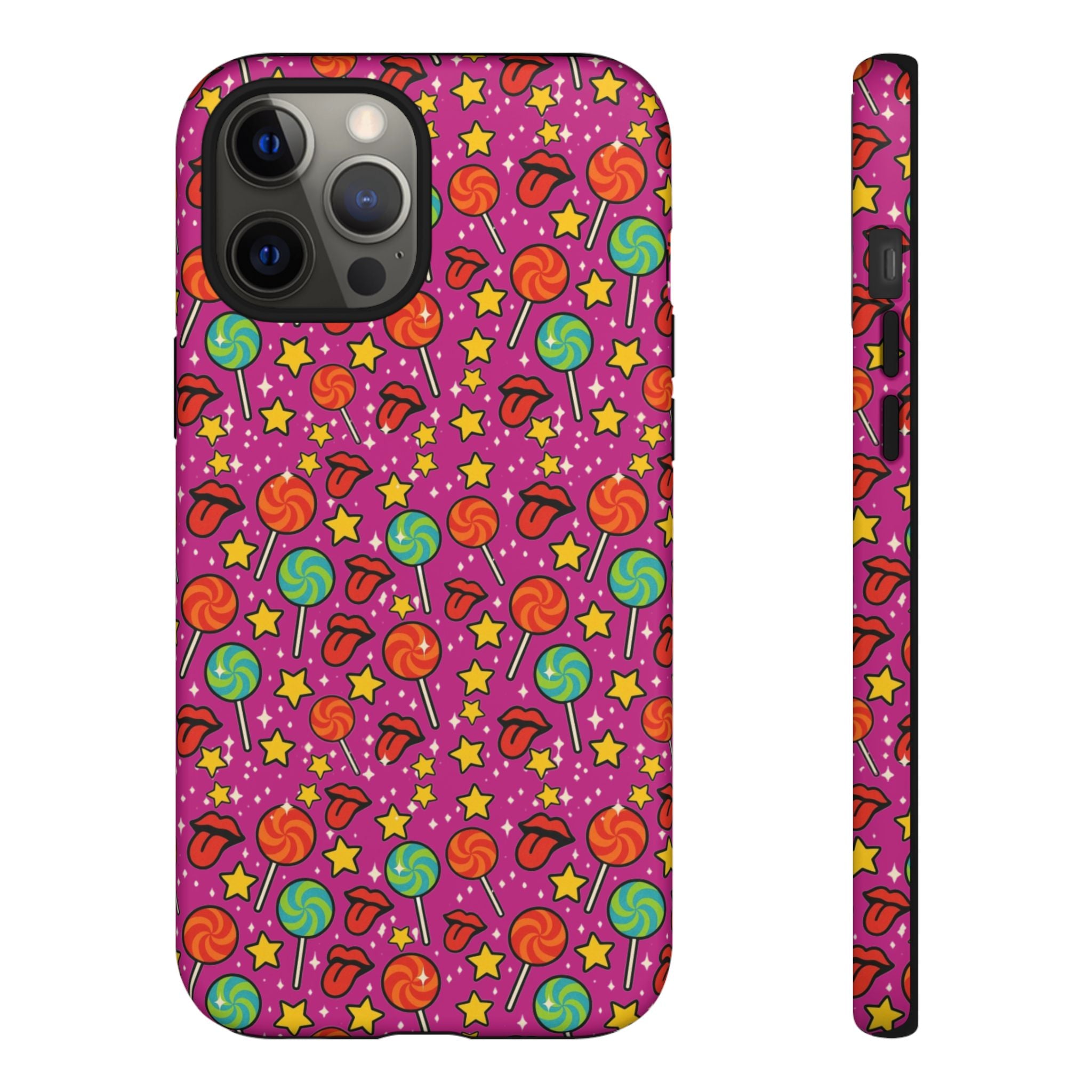 Lollipops & Lips Retro Phone Cases