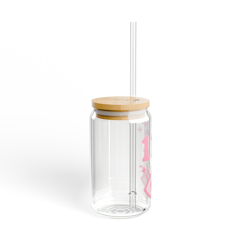 Pink Sipper Glass 111