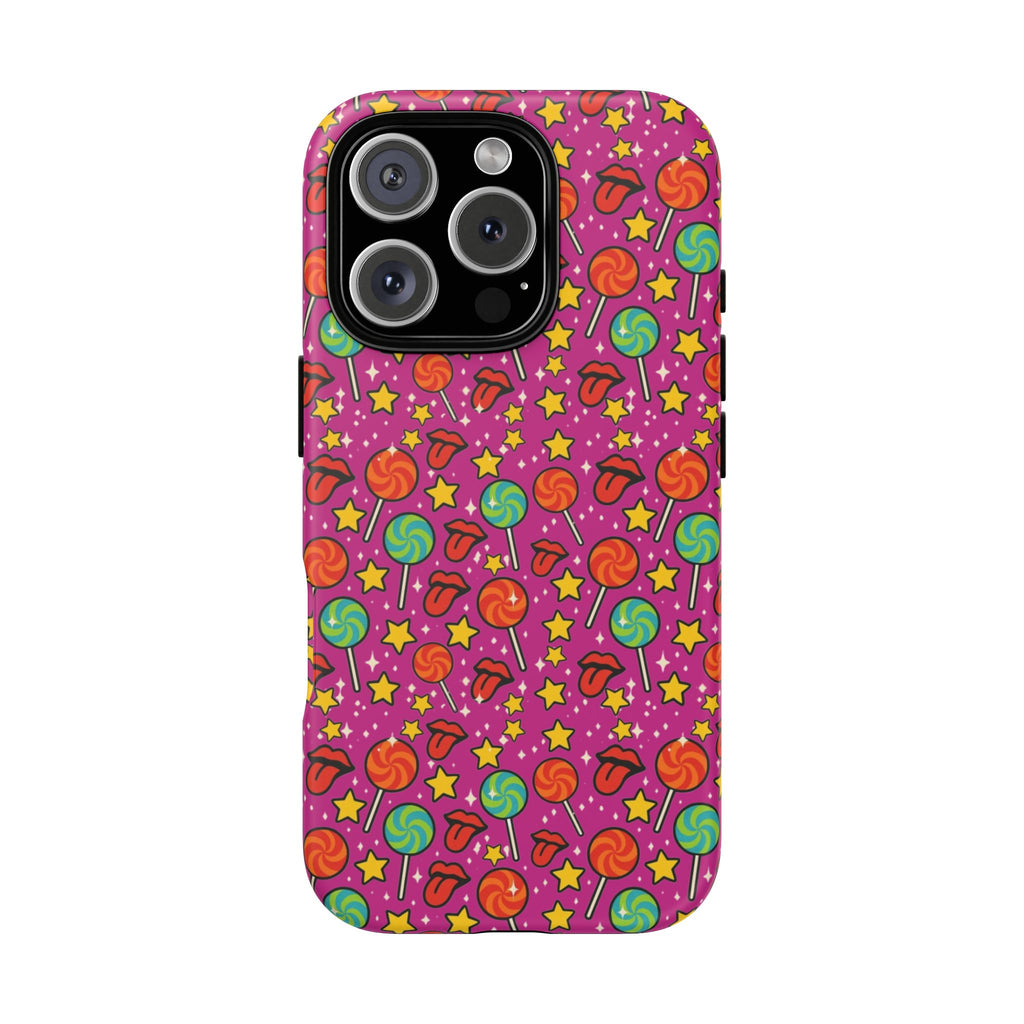 Lollipops & Lips Retro Phone Cases