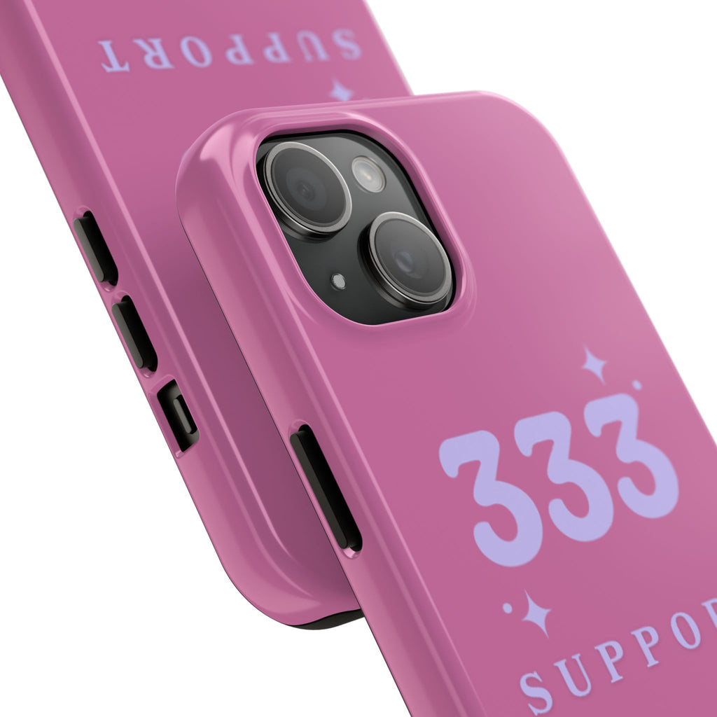 Pink & Purple 333 Support Phone Case