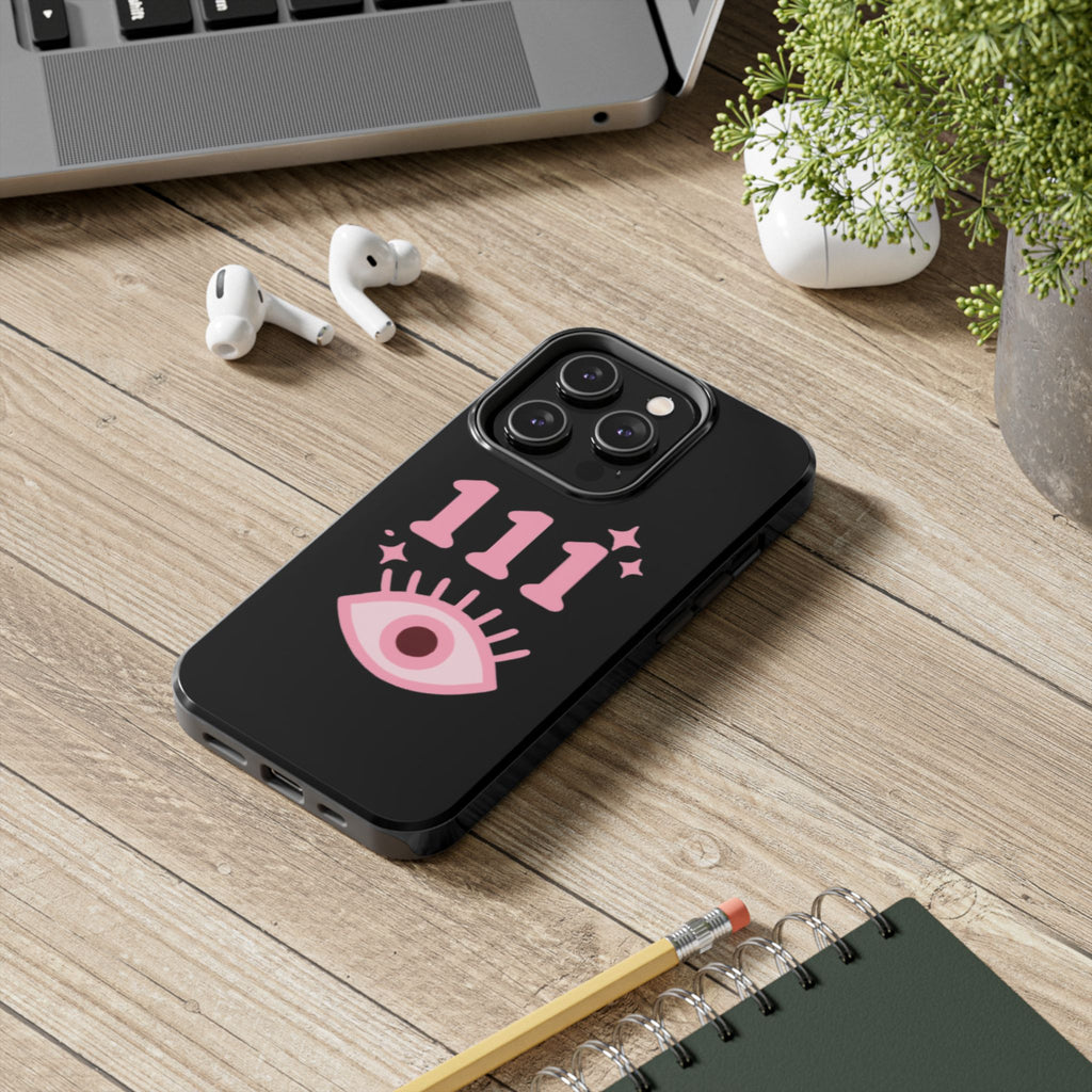 Black & Pink 111 Phone Case