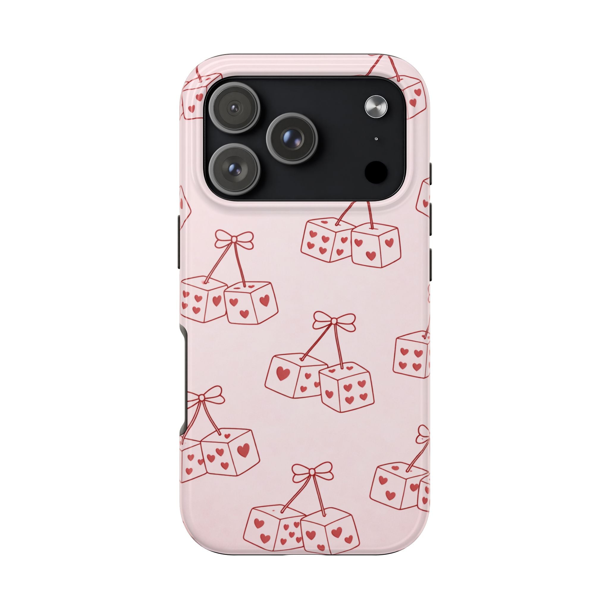 Red & Pink Heart Di Phone Case