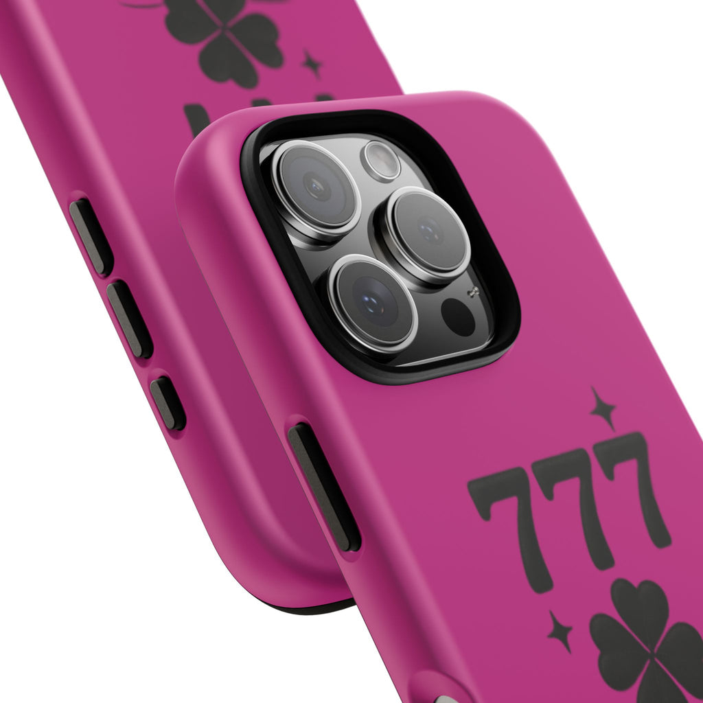 Black & Pink 777 Luck Phone Case