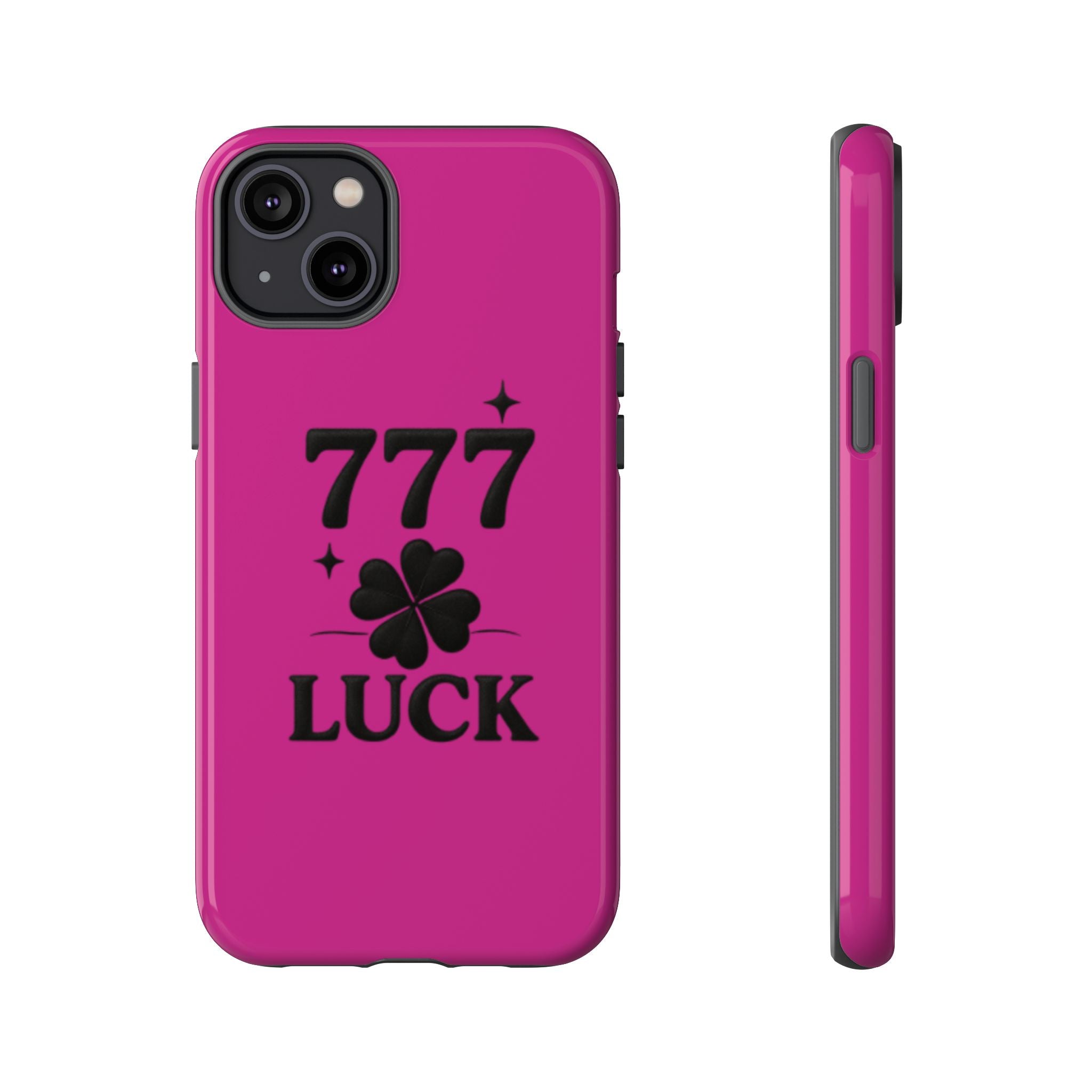 Black & Pink 777 Luck Phone Case