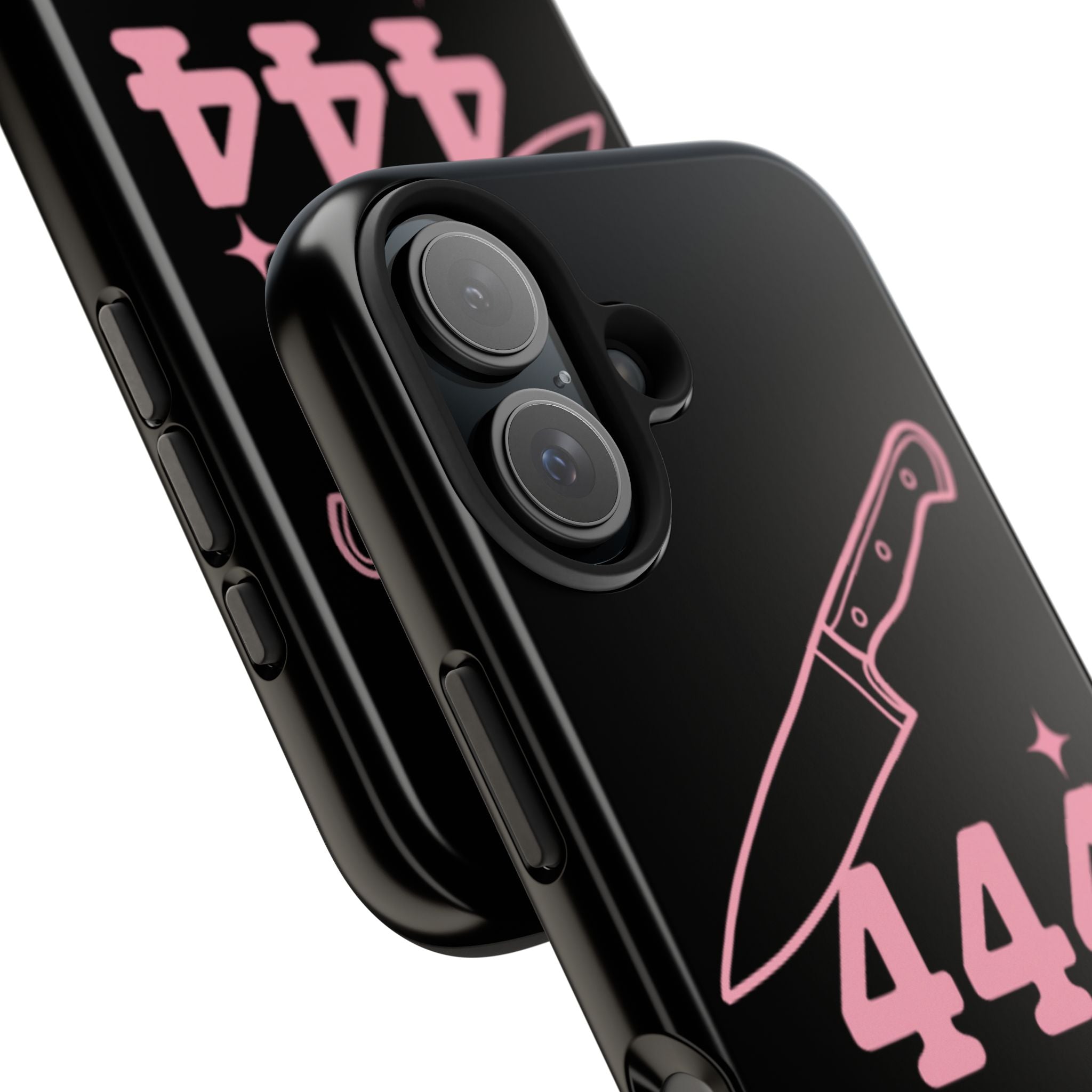 Black & Pink 444 Phone Case