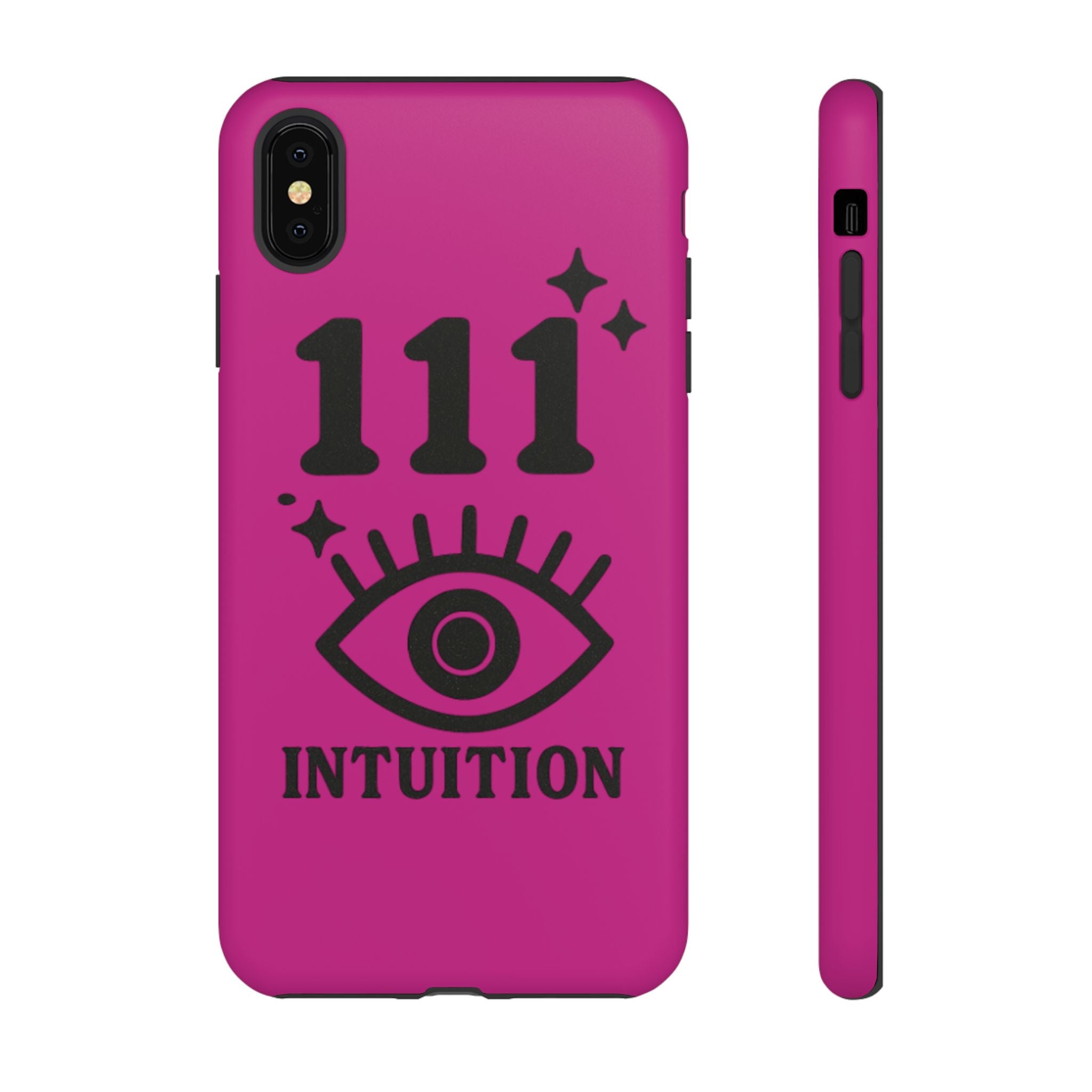 Black & Pink 111 Intuition Phone Case