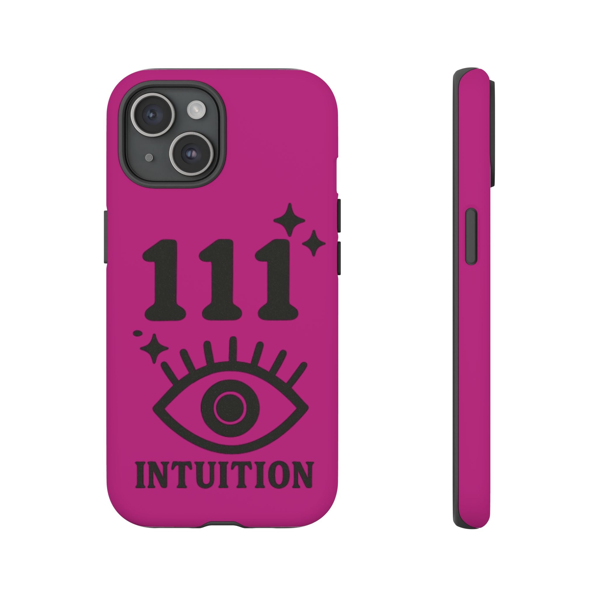 Black & Pink 111 Intuition Phone Case