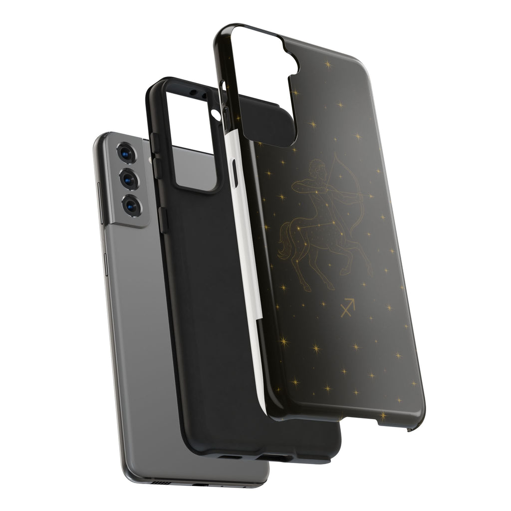 Sagittarius Constellation Tough Phone Case — Zodiac Archer Protective Cover