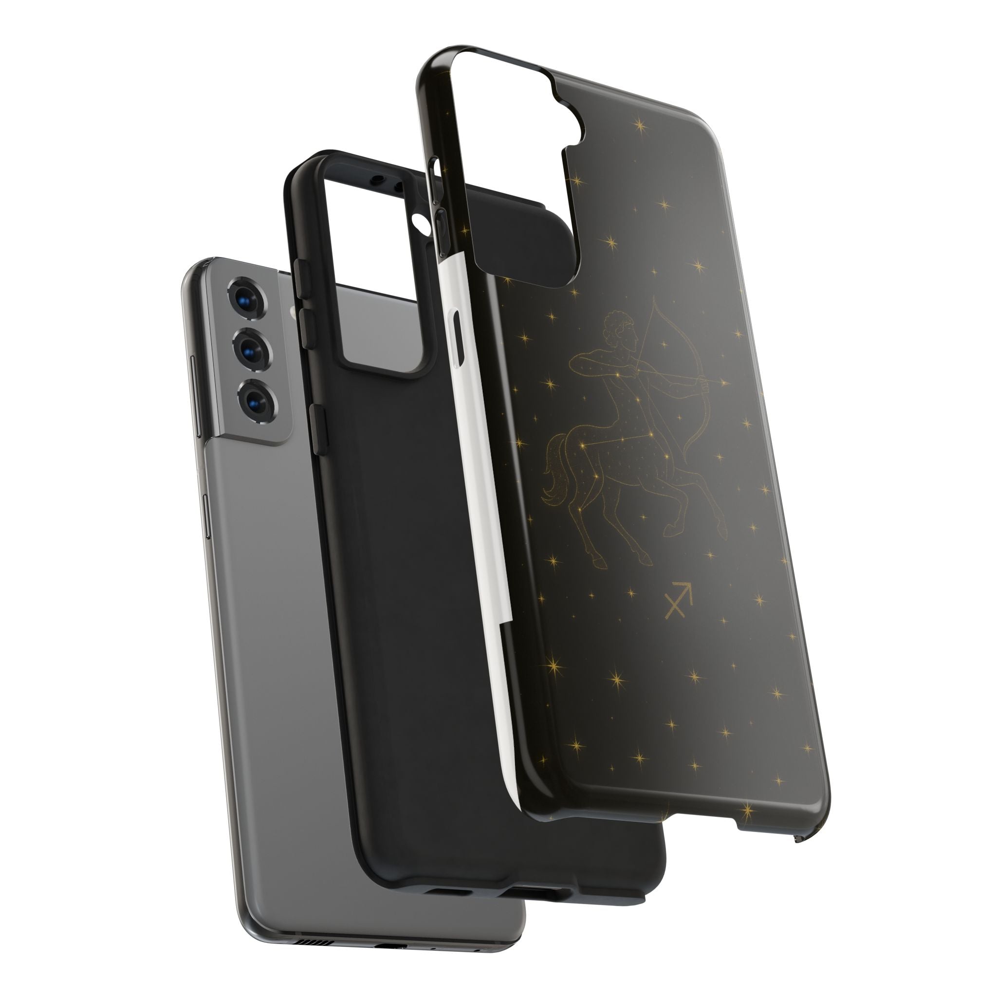 Sagittarius Constellation Tough Phone Case — Zodiac Archer Protective Cover