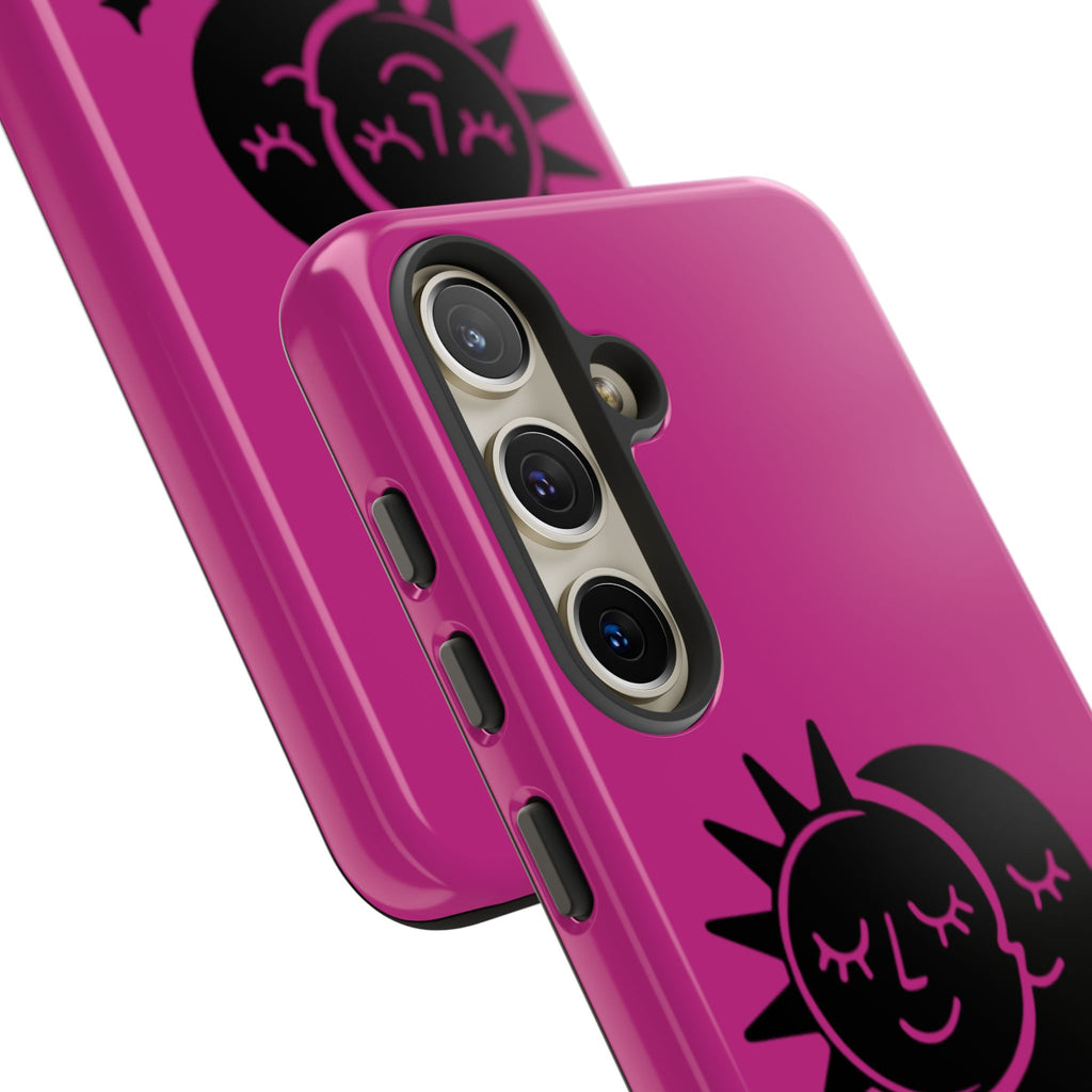 Black & Pink 222 Alignment Phone Case