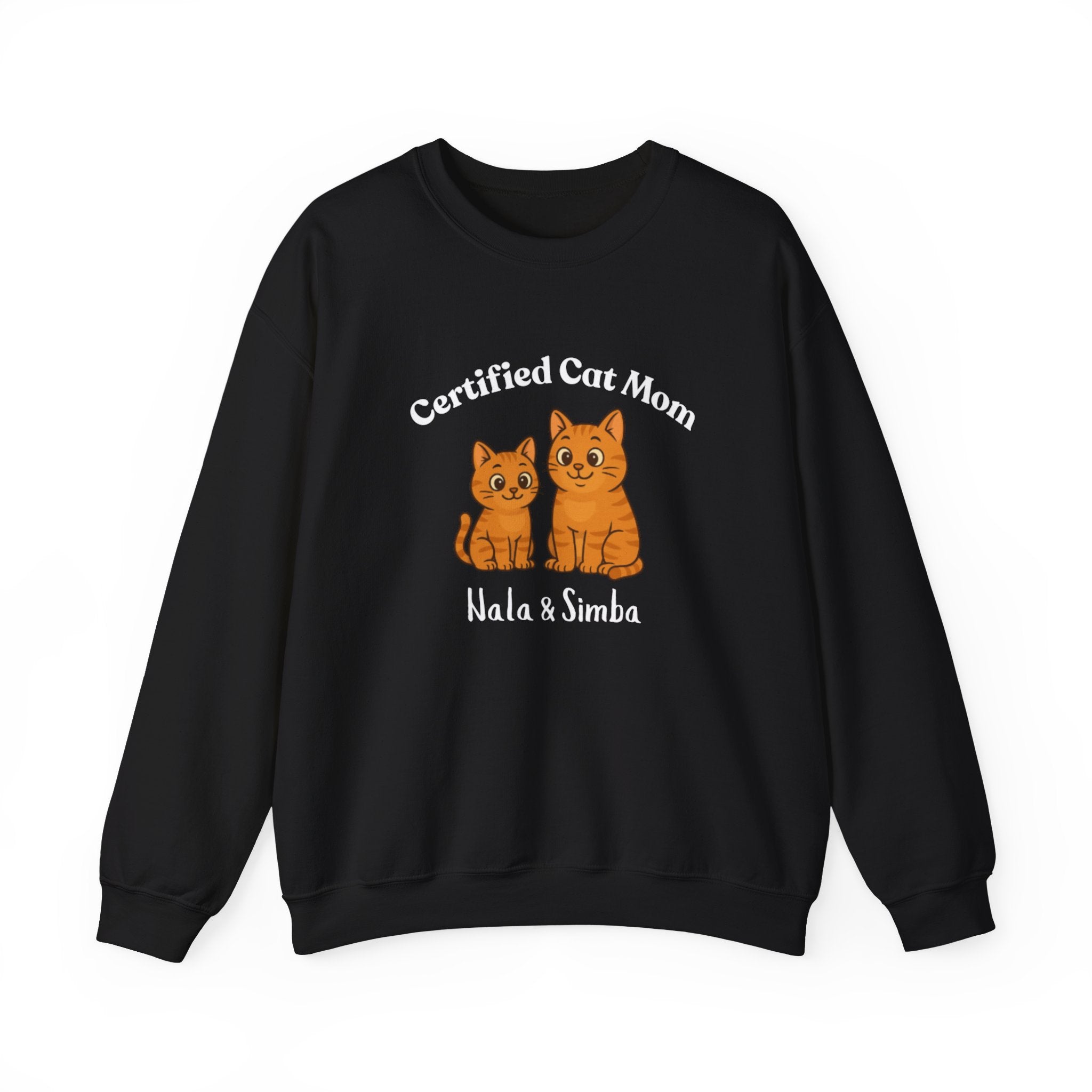 Custom Pet Sweatshirt — "Certified Cat Mom"