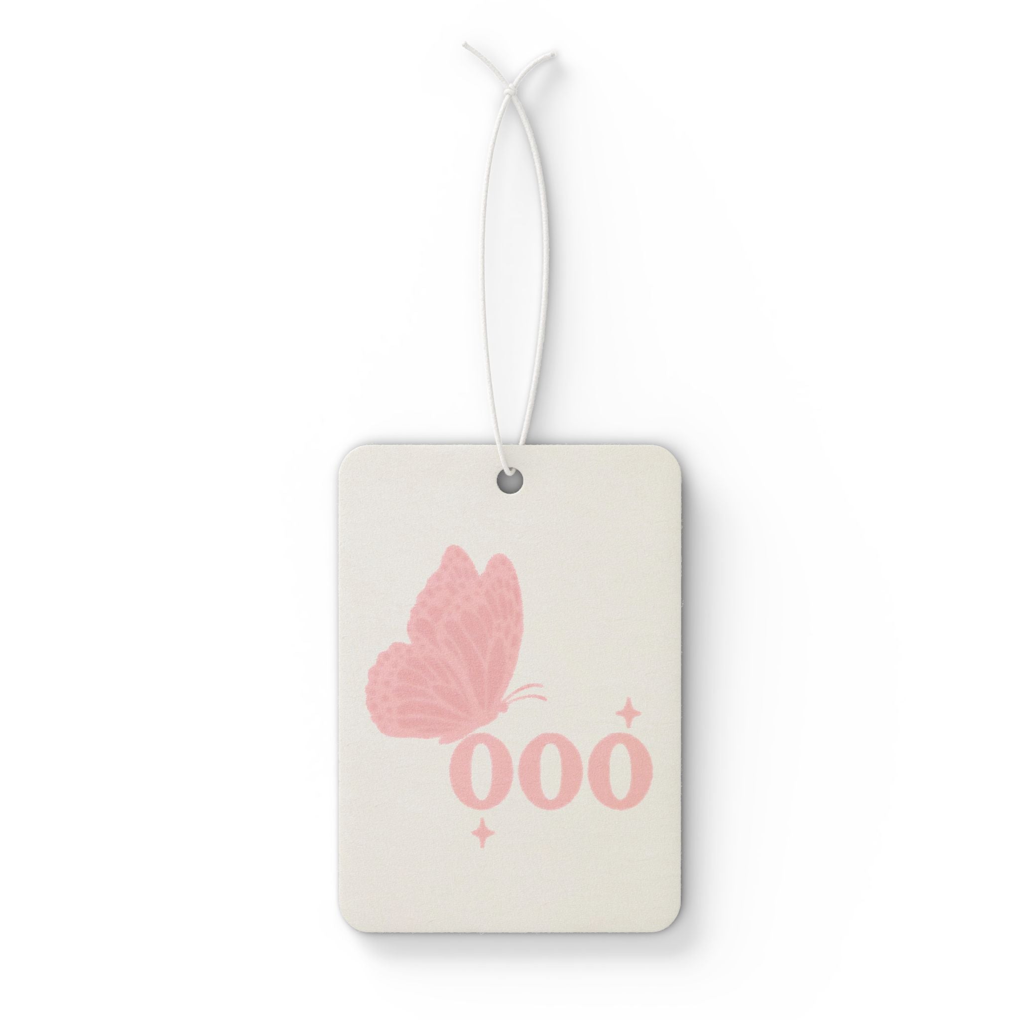 Car Air Freshener — Pink Butterfly 000