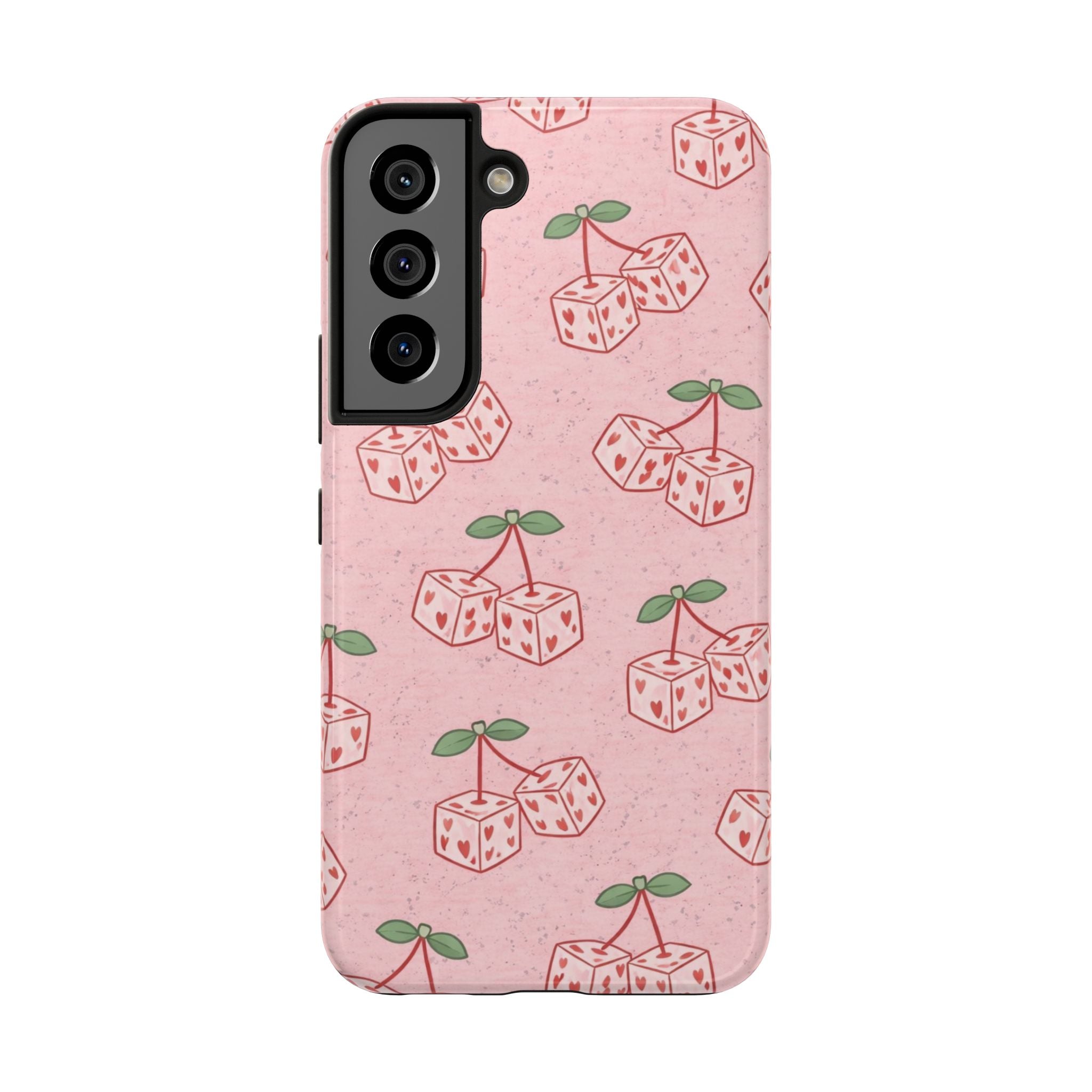 Cherry Di Hearts Phone Case