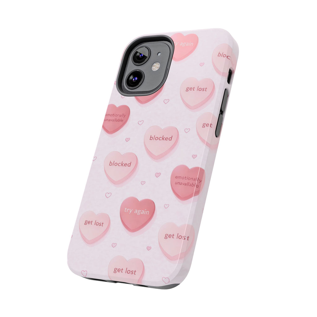 Non-Conversation Hearts Phone Case