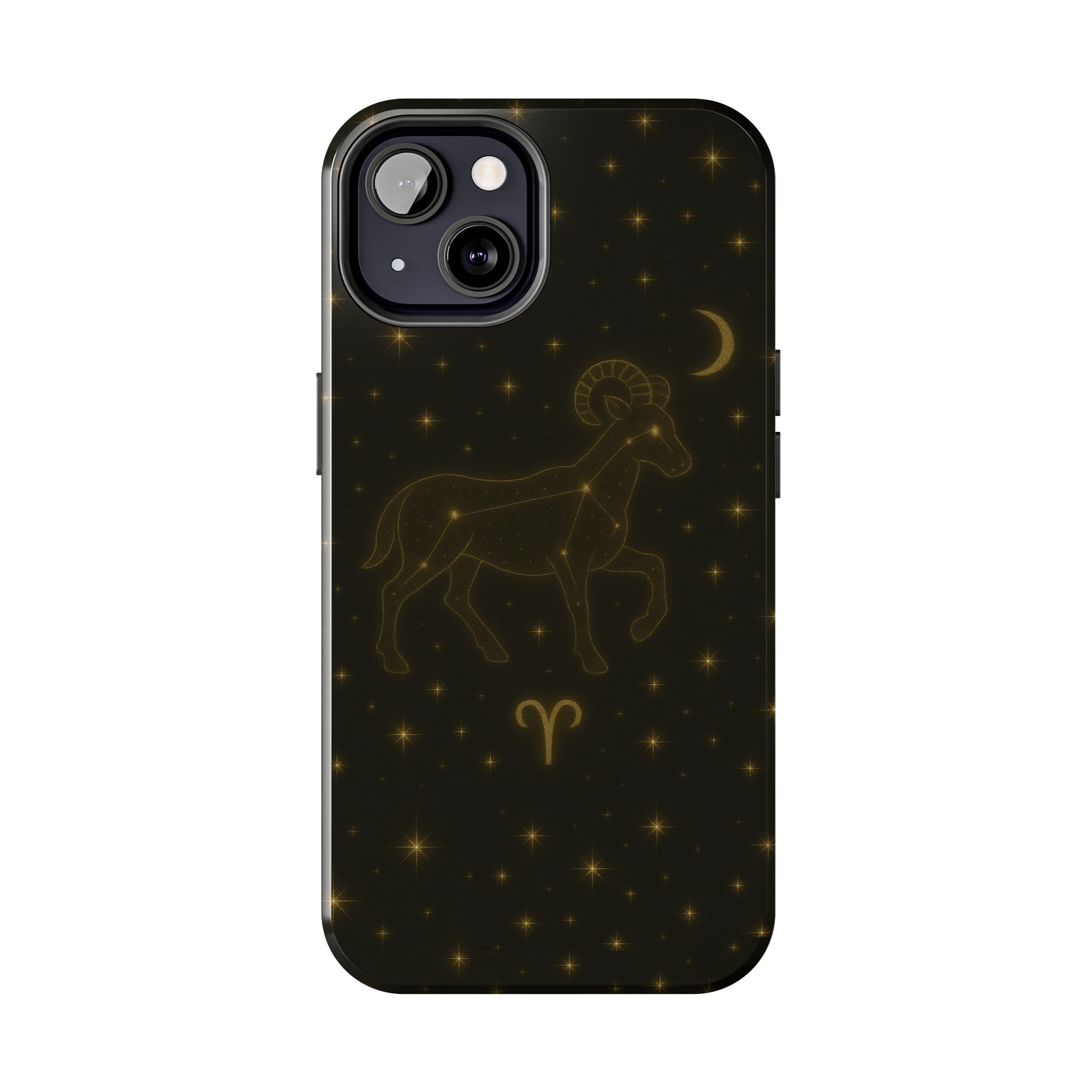Aries Constellation Tough Phone Case — Zodiac Ram Star Map Design