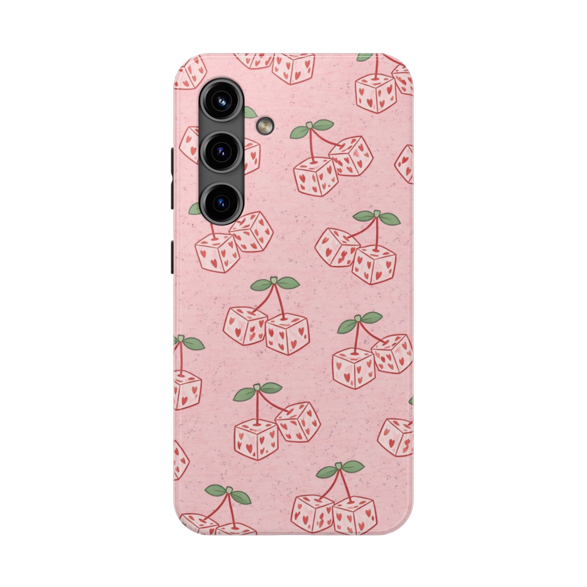 Cherry Di Hearts Phone Case