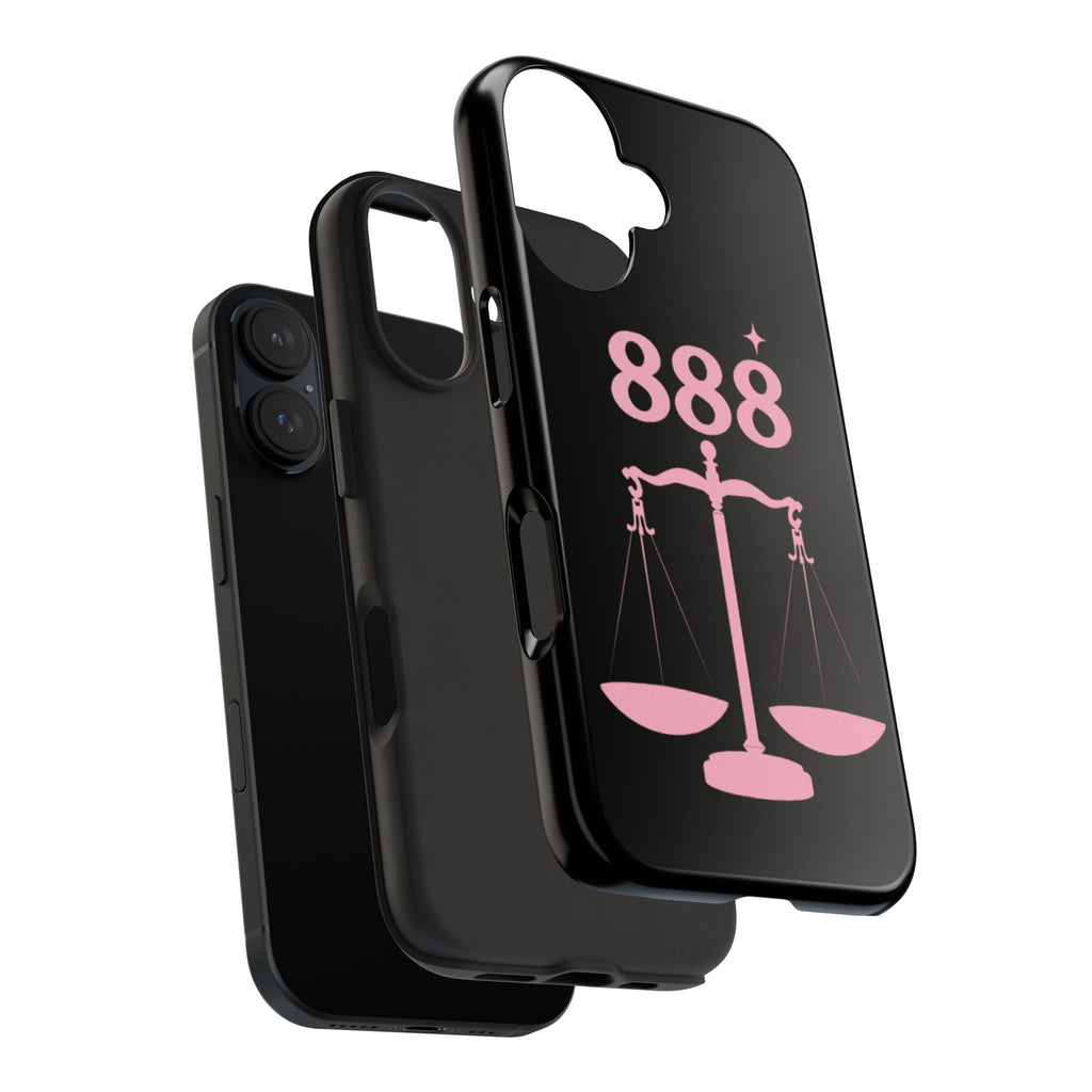 Black & Pink 888 Phone Case