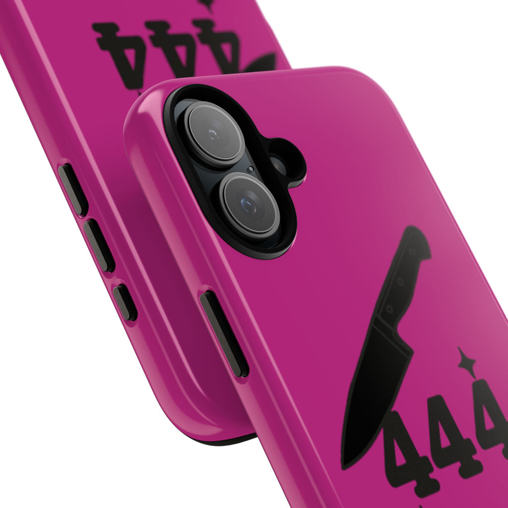 Black & Pink 444 Protection Phone Case