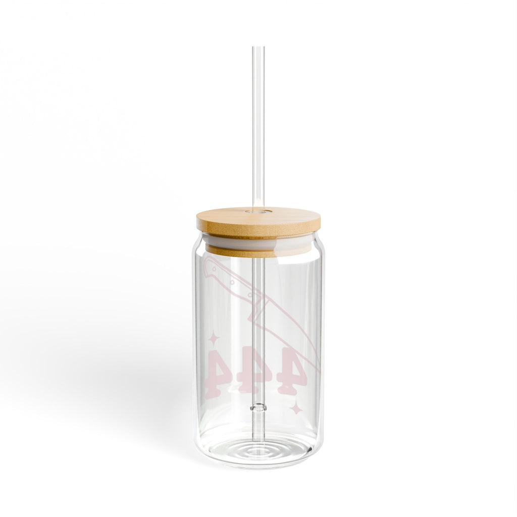 Pink Sipper Glass 444