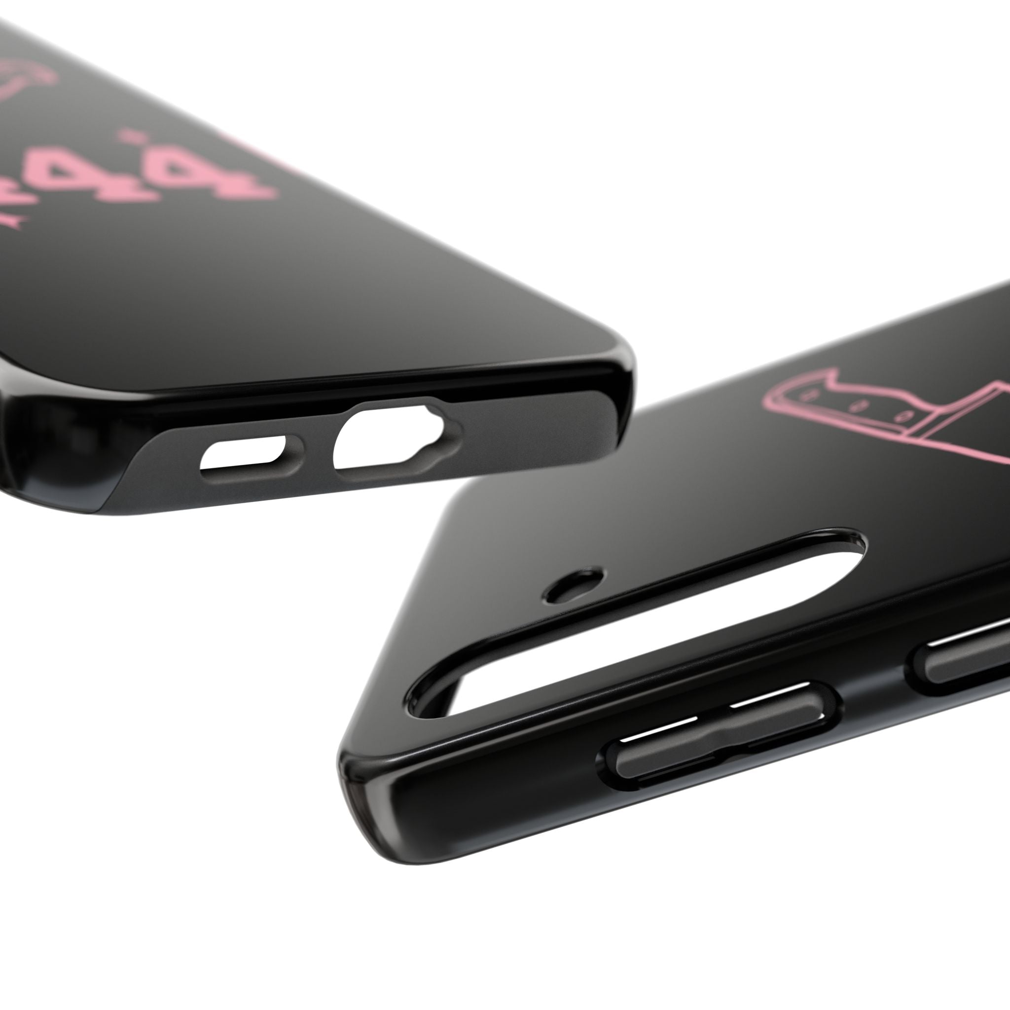 Black & Pink 444 Phone Case