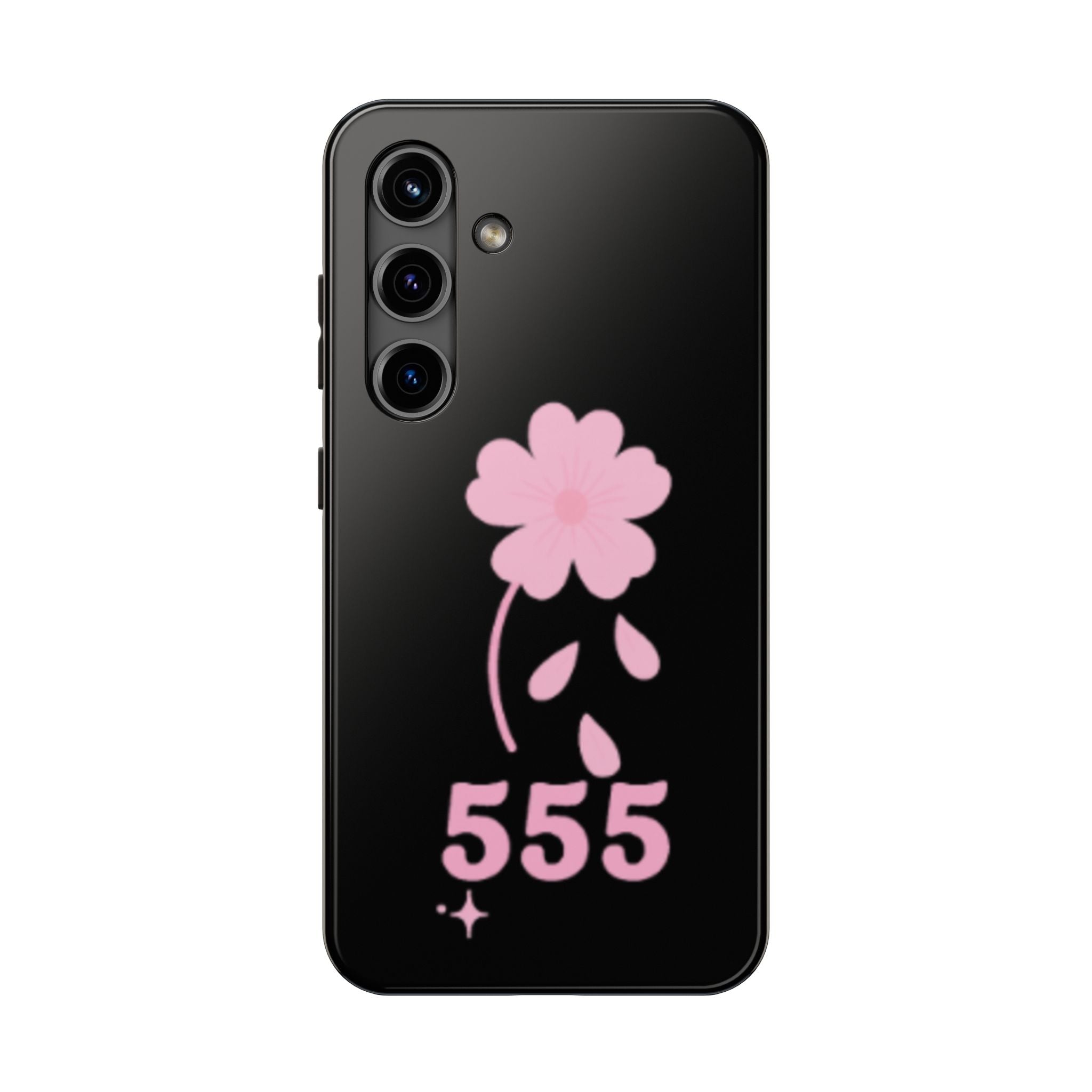 Black & Pink 555 Phone Case