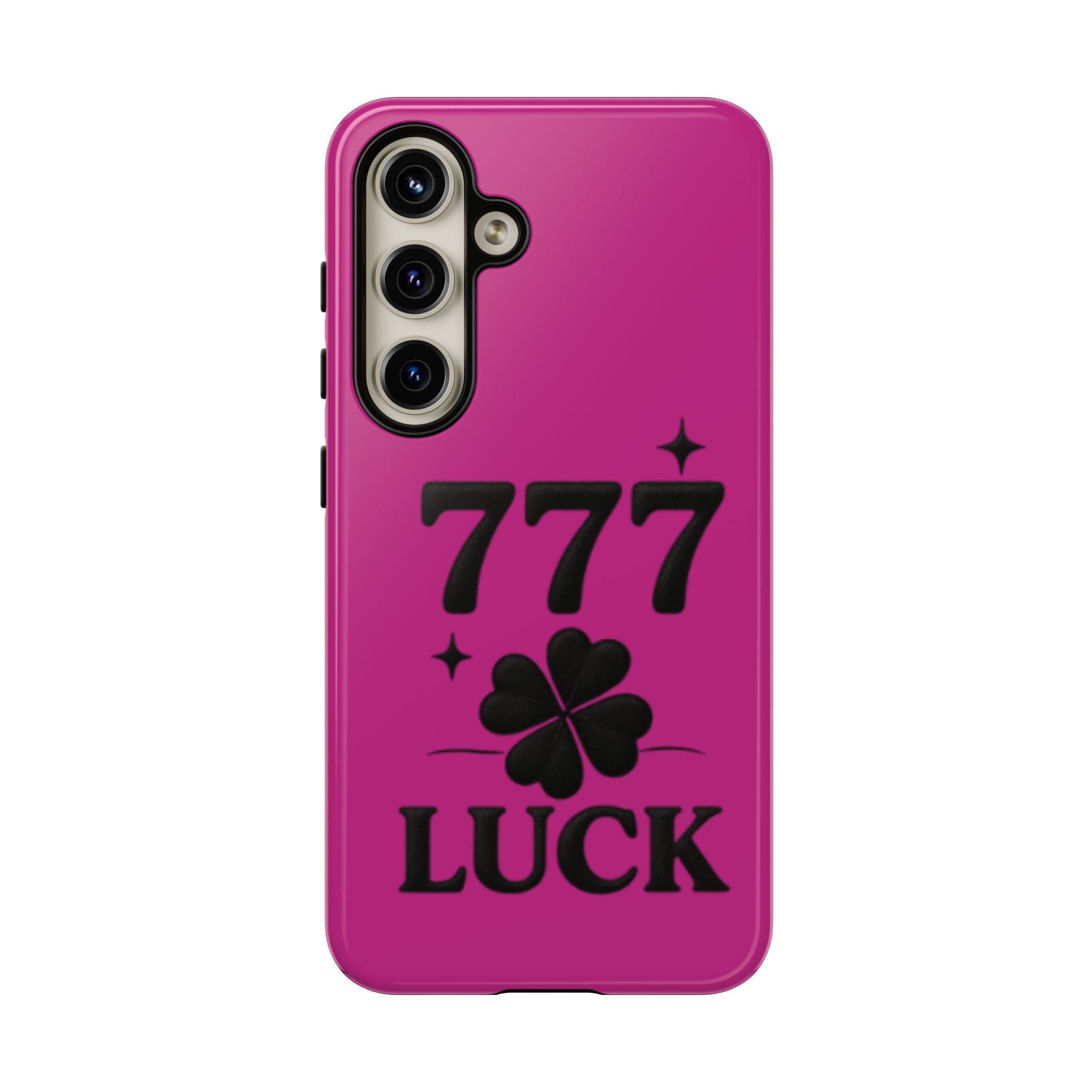 Black & Pink 777 Luck Phone Case