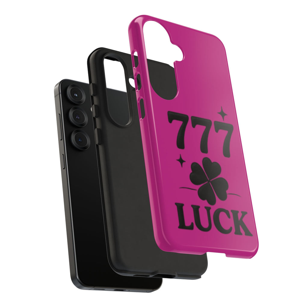 Black & Pink 777 Luck Phone Case