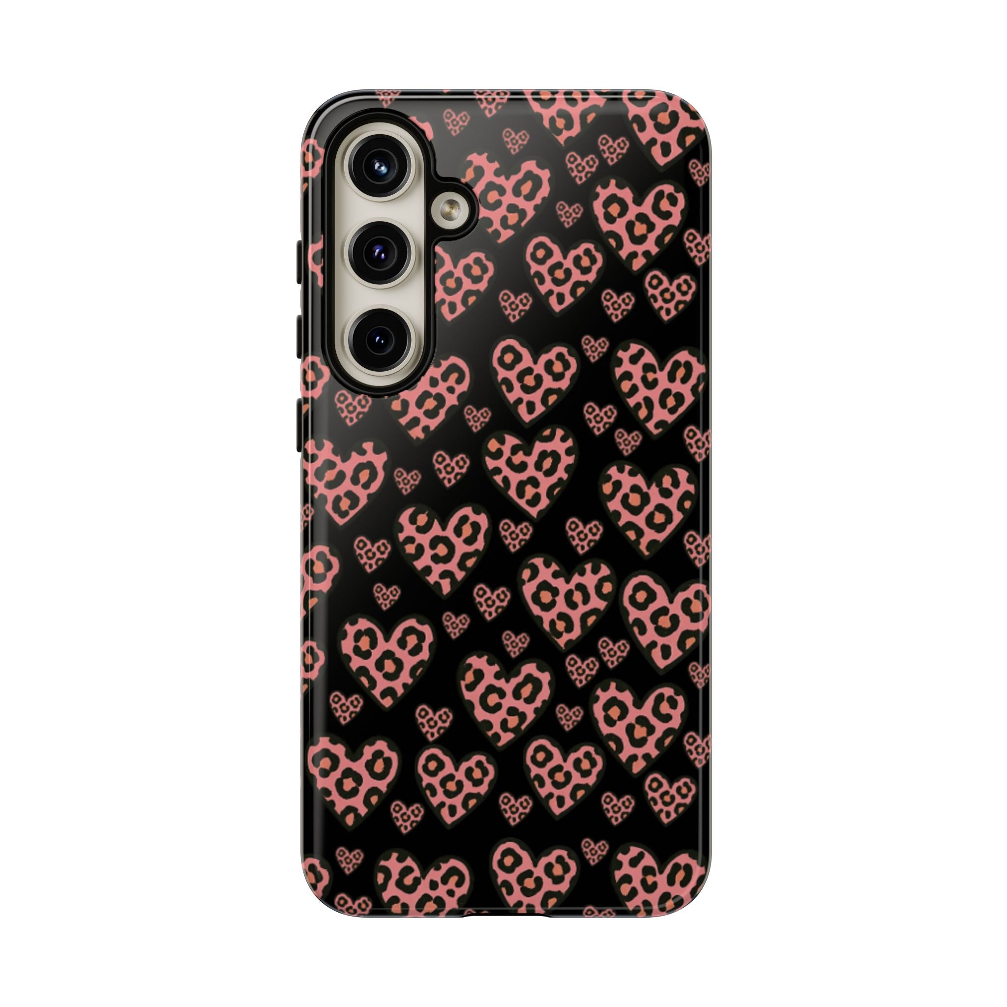 Leopard Heart Phone Case