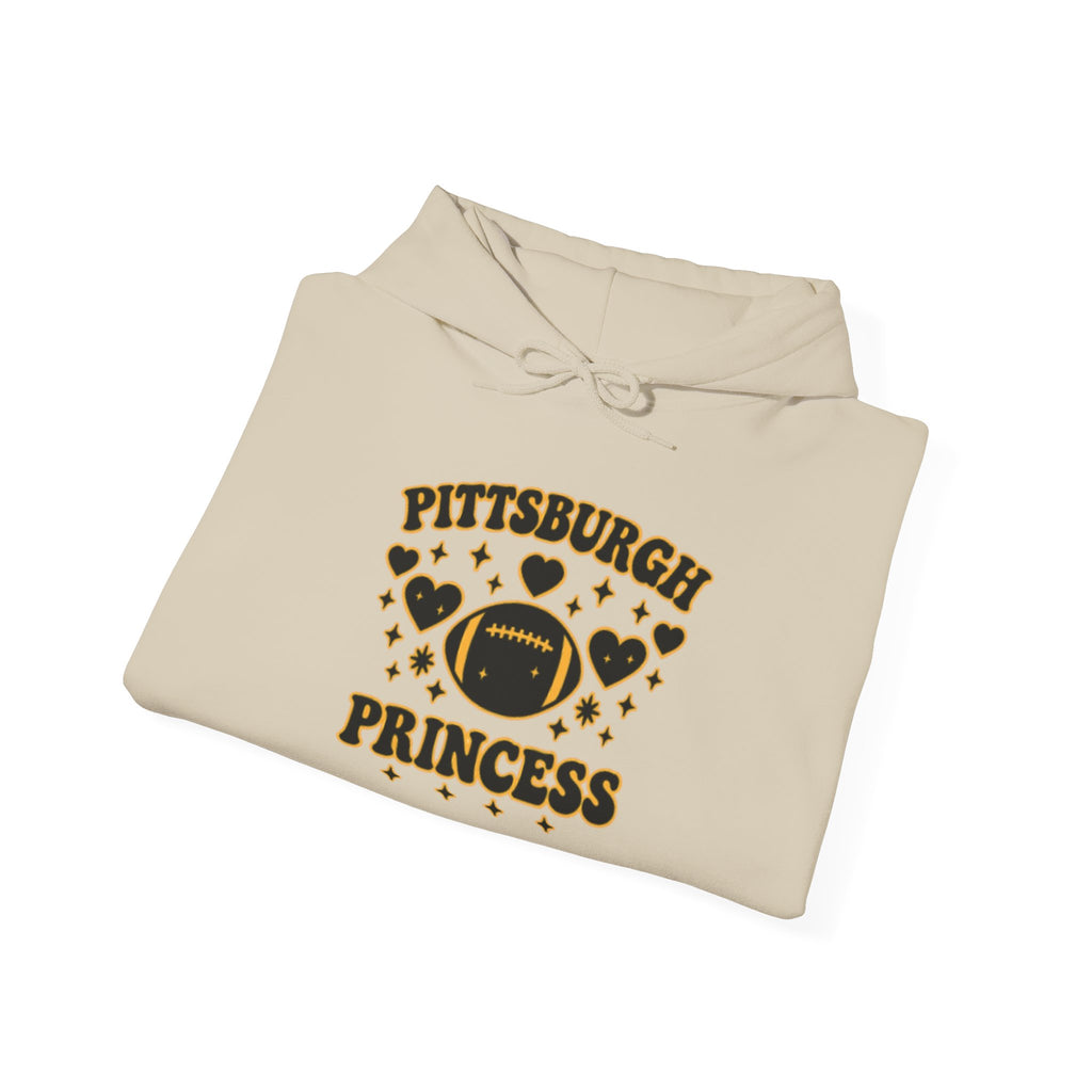 Pittsburgh Princess Hoodie — Cute Football City Pride Sweatshirt