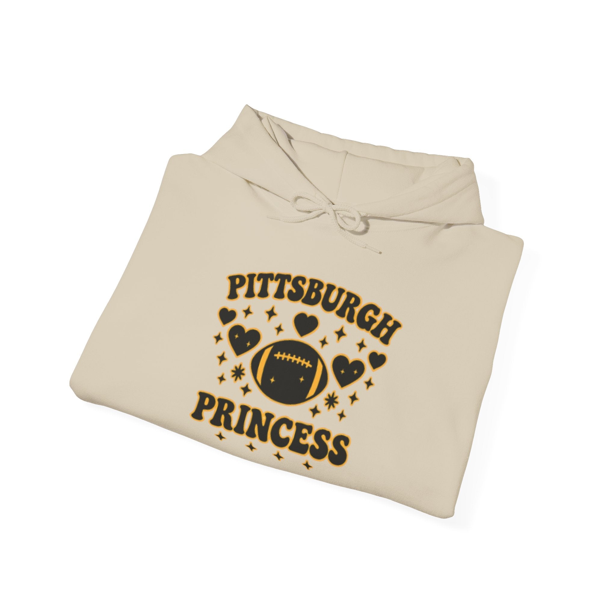 Pittsburgh Princess Hoodie — Cute Football City Pride Sweatshirt