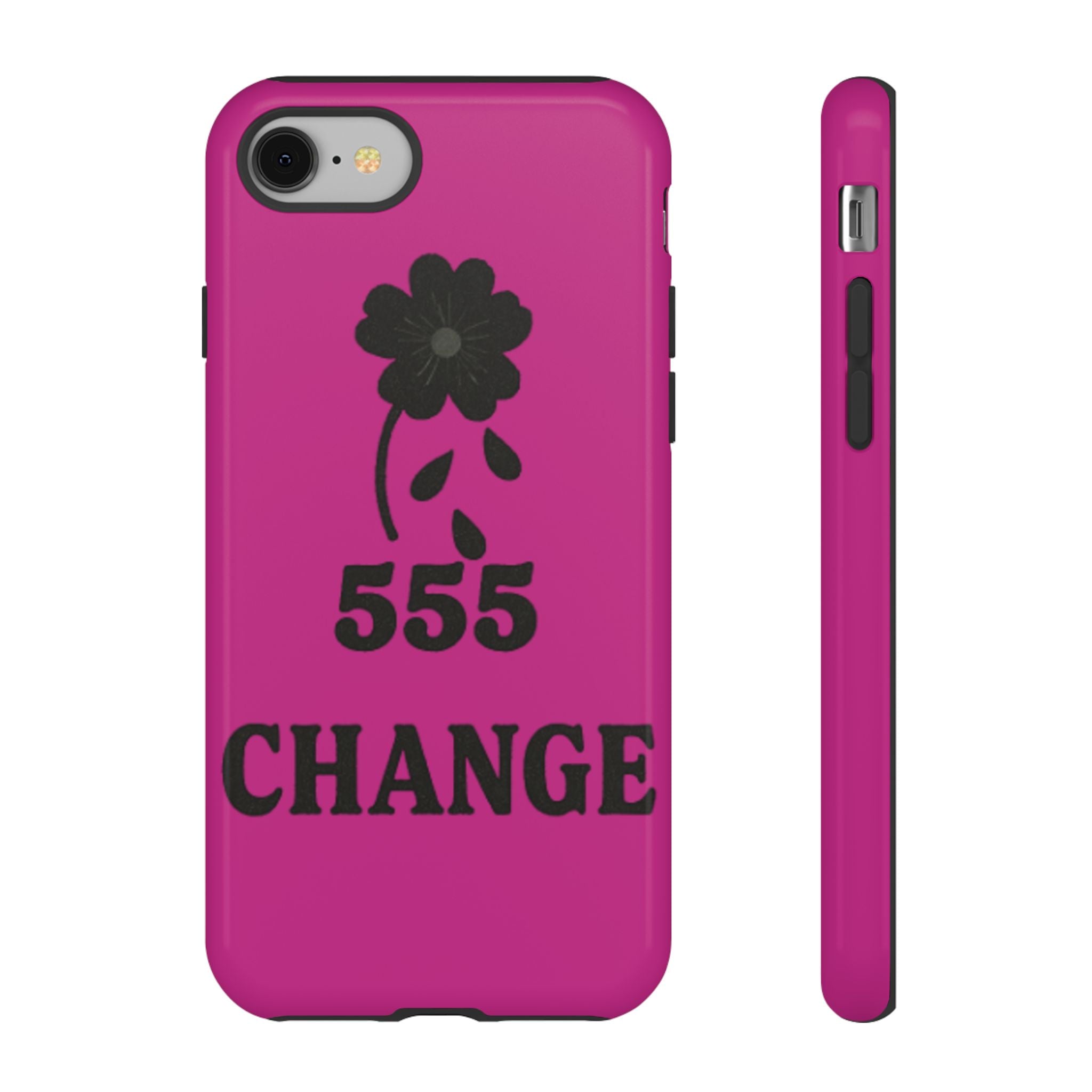 Black & Pink 555 Change Phone Case