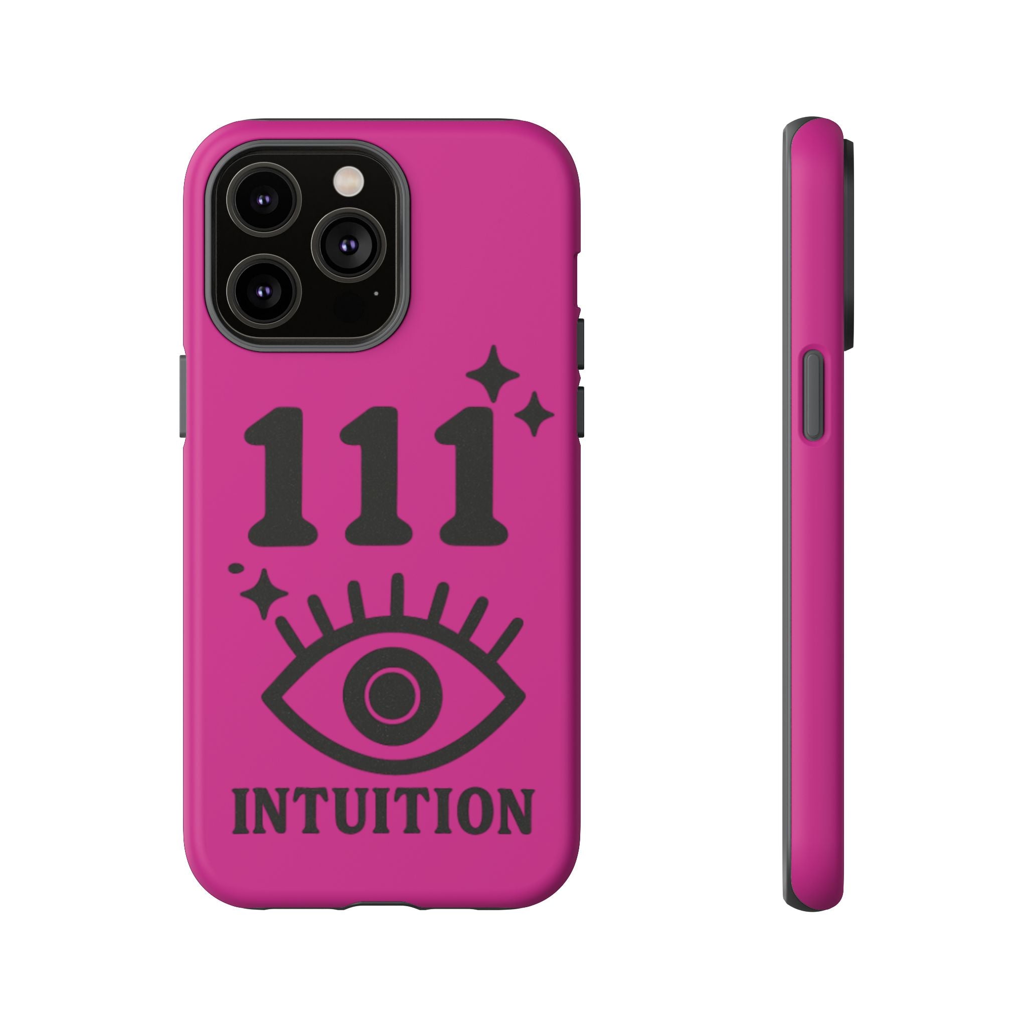 Black & Pink 111 Intuition Phone Case