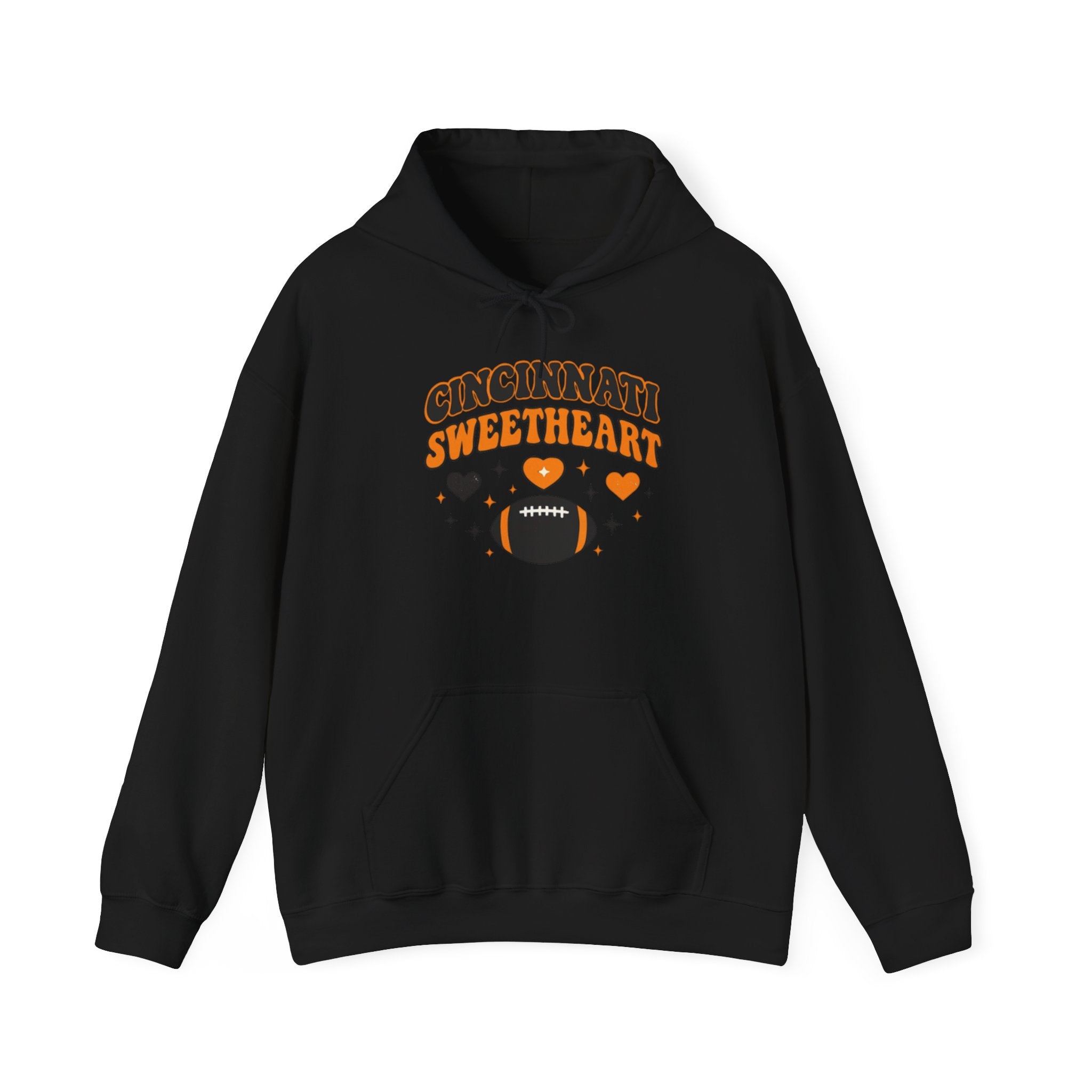 Cincinnati Sweetheart Football Graphic Hooded Sweatshirt