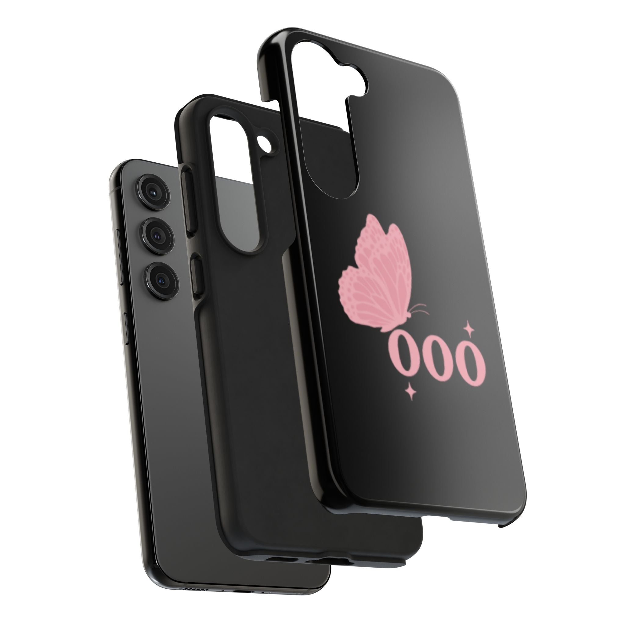 Black & Pink 000 Phone Case