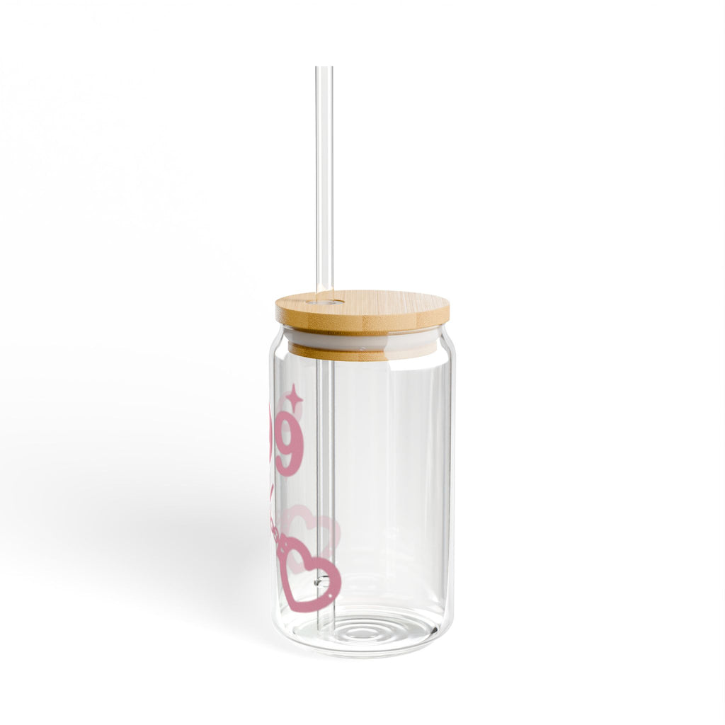 Pink Sipper Glass 999