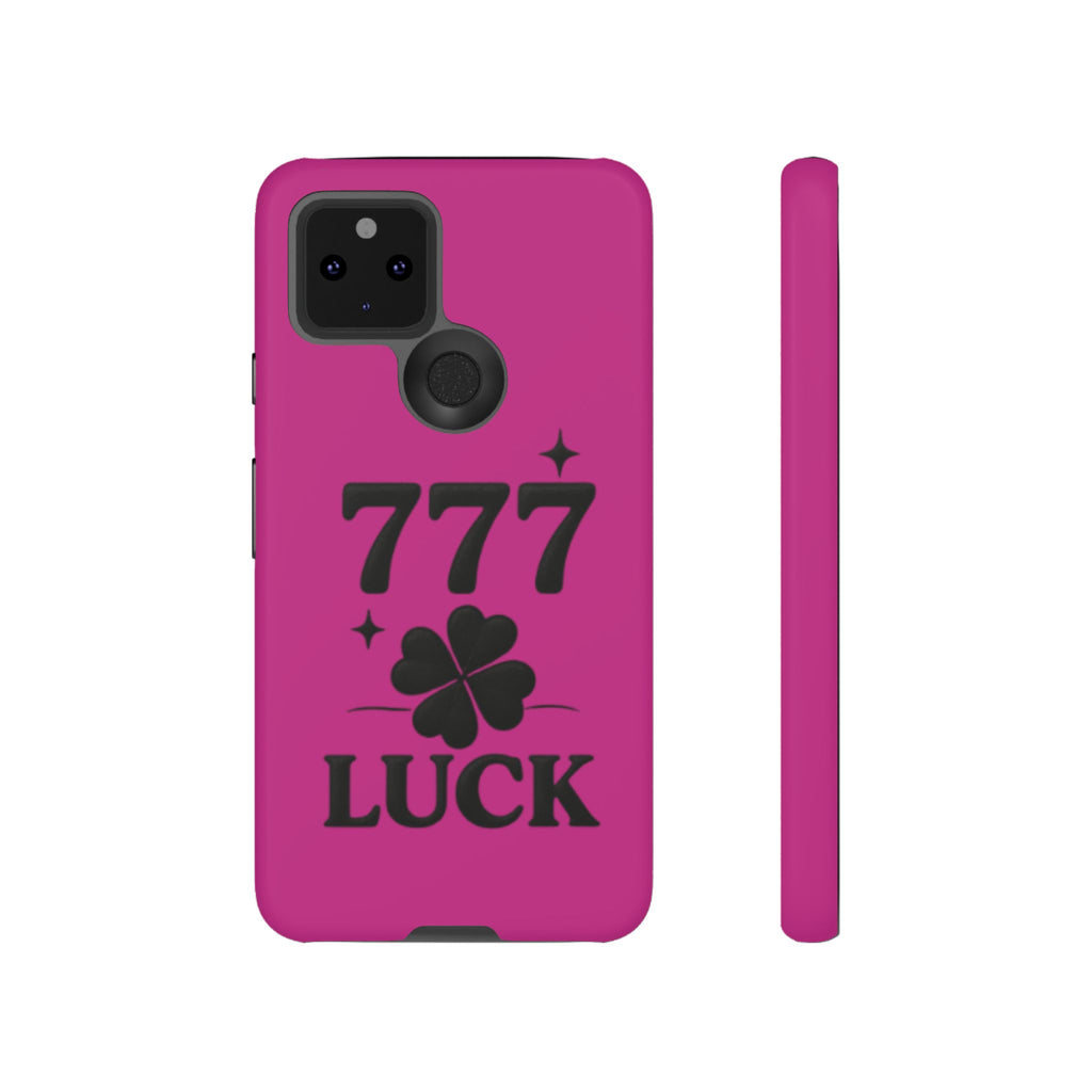Black & Pink 777 Luck Phone Case