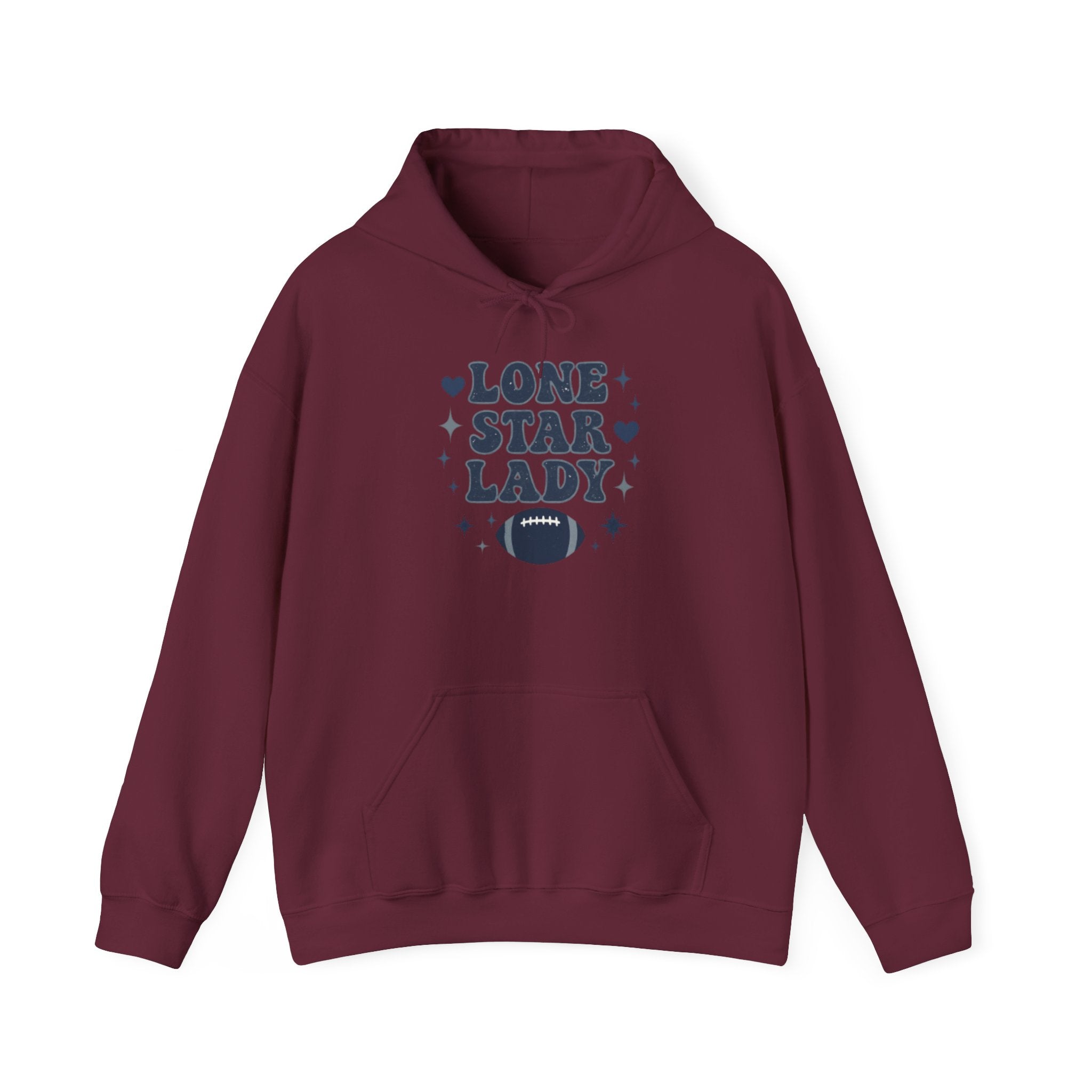 "Lone Star Lady" Football Texas Pride Pullover