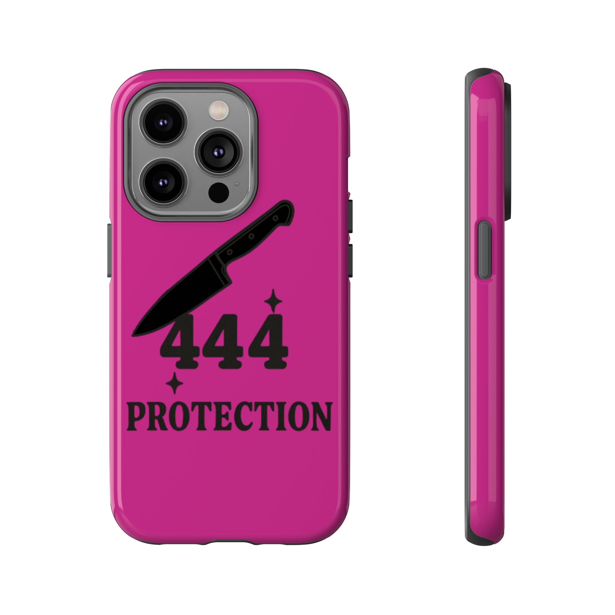 Black & Pink 444 Protection Phone Case