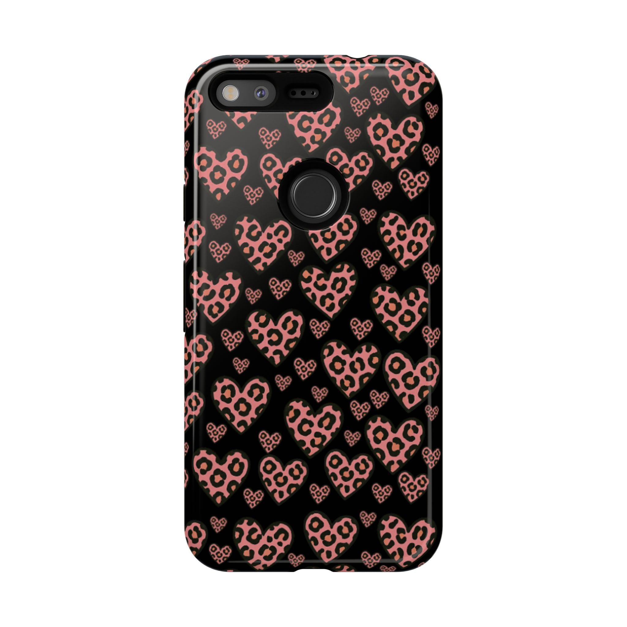Leopard Heart Phone Case