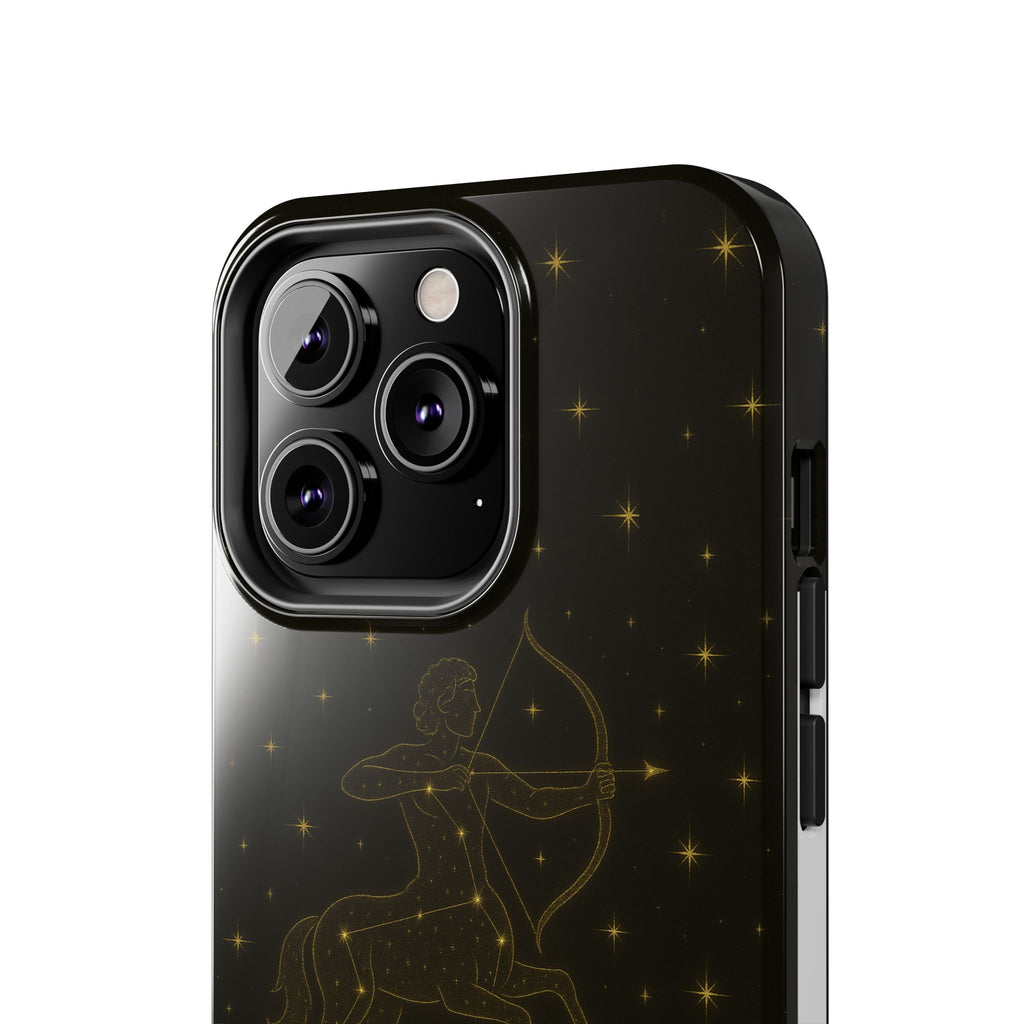 Sagittarius Constellation Tough Phone Case — Zodiac Archer Protective Cover