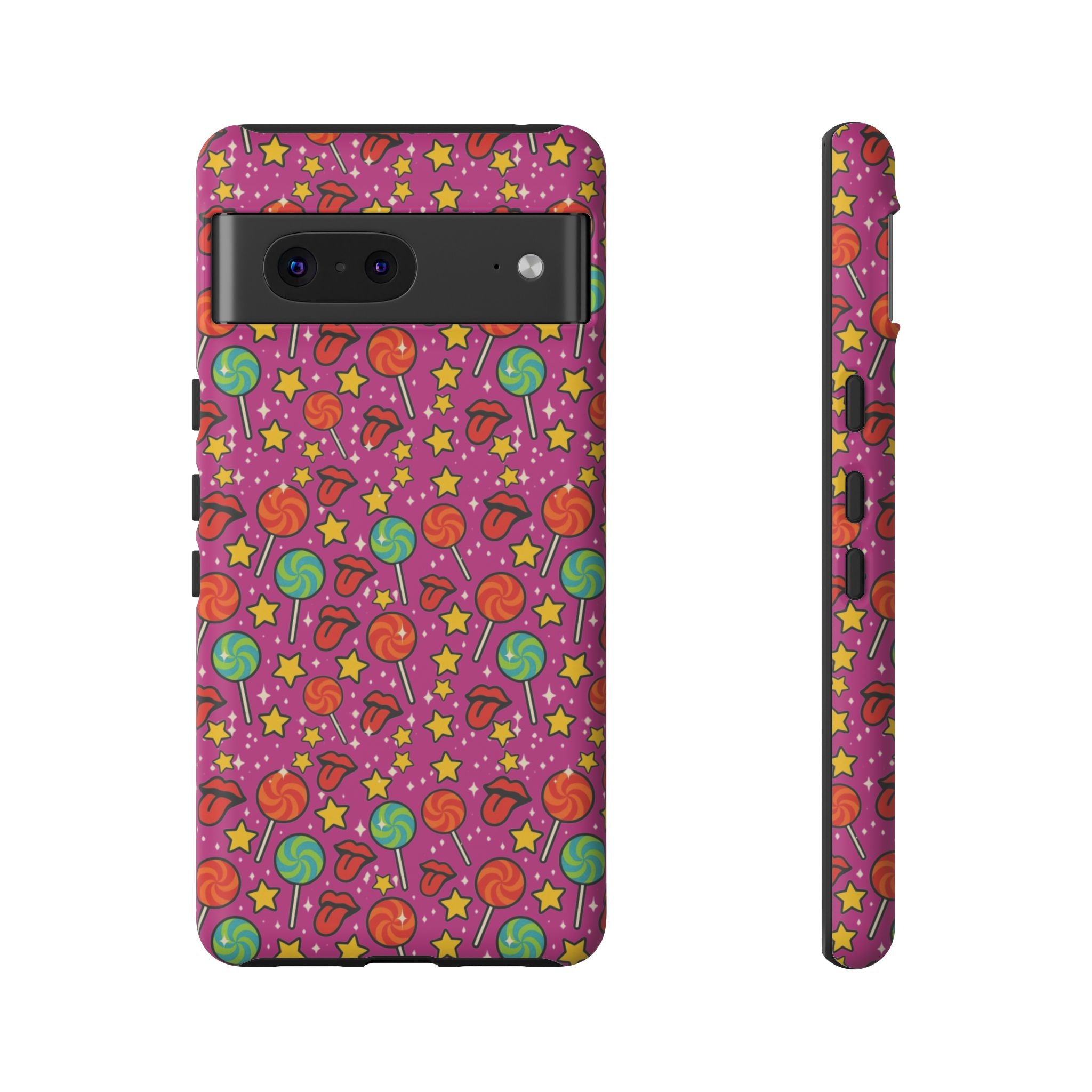 Lollipops & Lips Retro Phone Cases